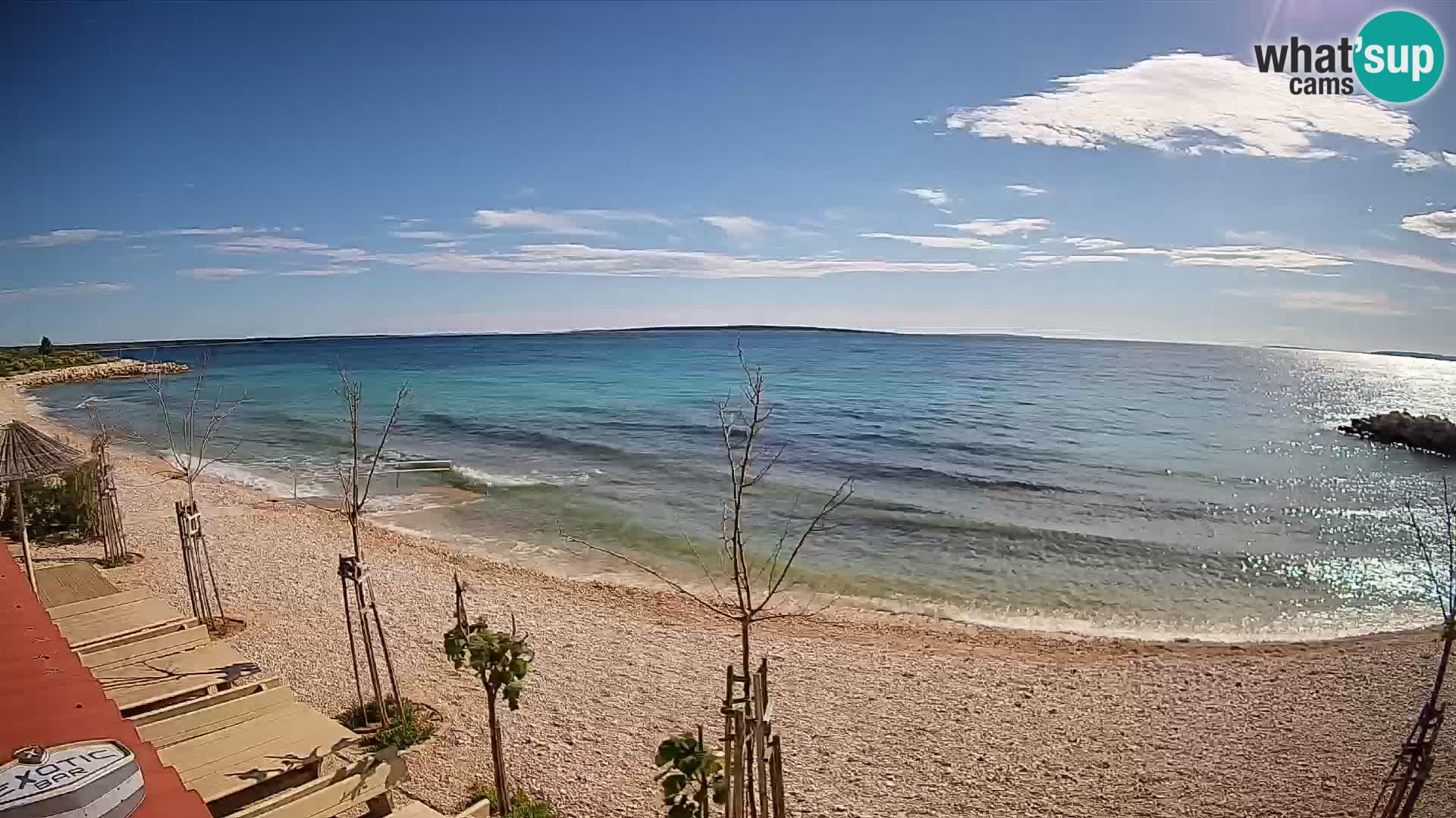Spletna kamera Plaža Gajac – Pag – Hrvaška