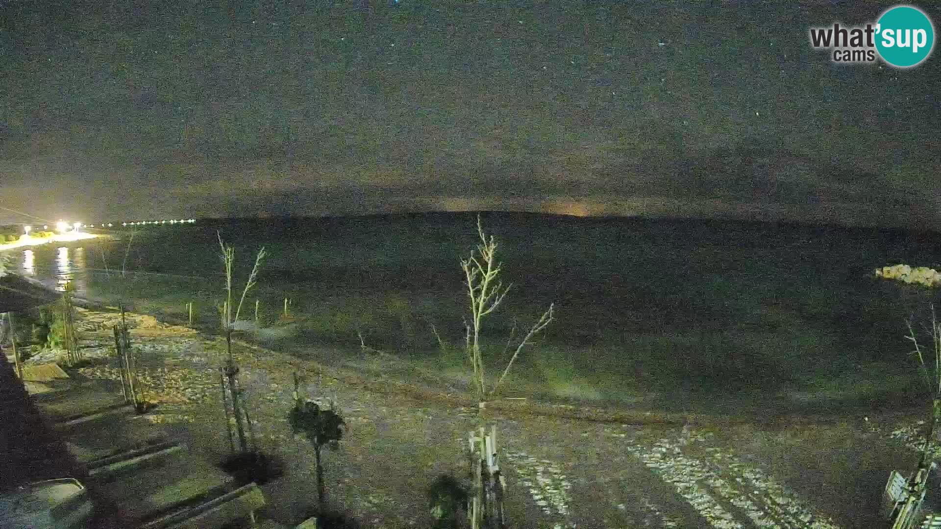 Spletna kamera Plaža Gajac – Pag – Hrvaška