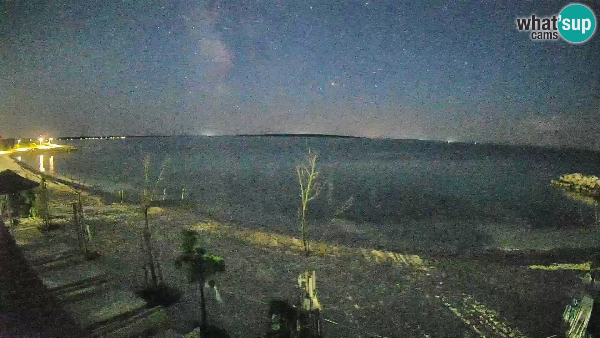 Spletna kamera Plaža Gajac – Pag – Hrvaška