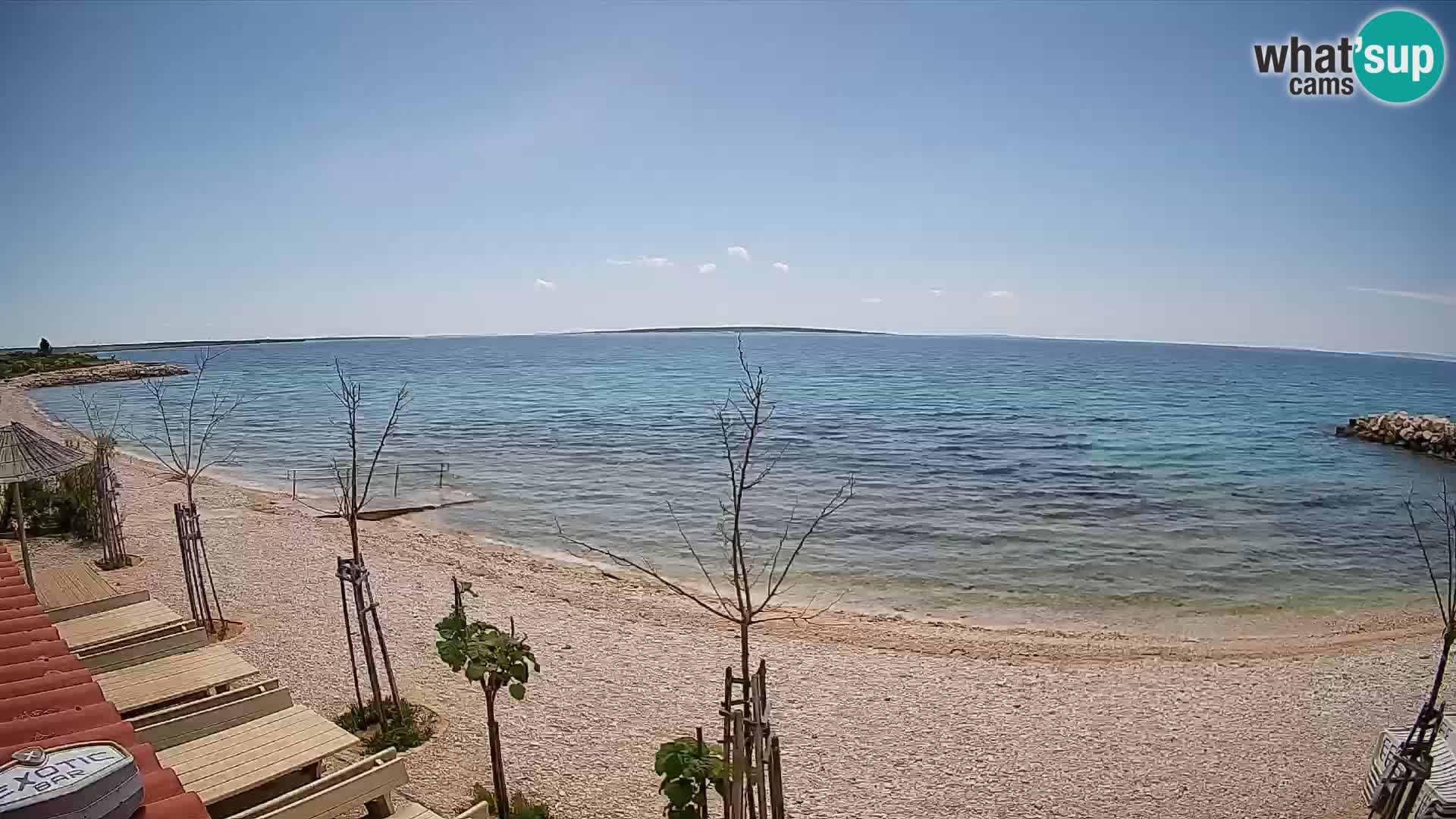 Web Kamera Plaža Gajac – Pag