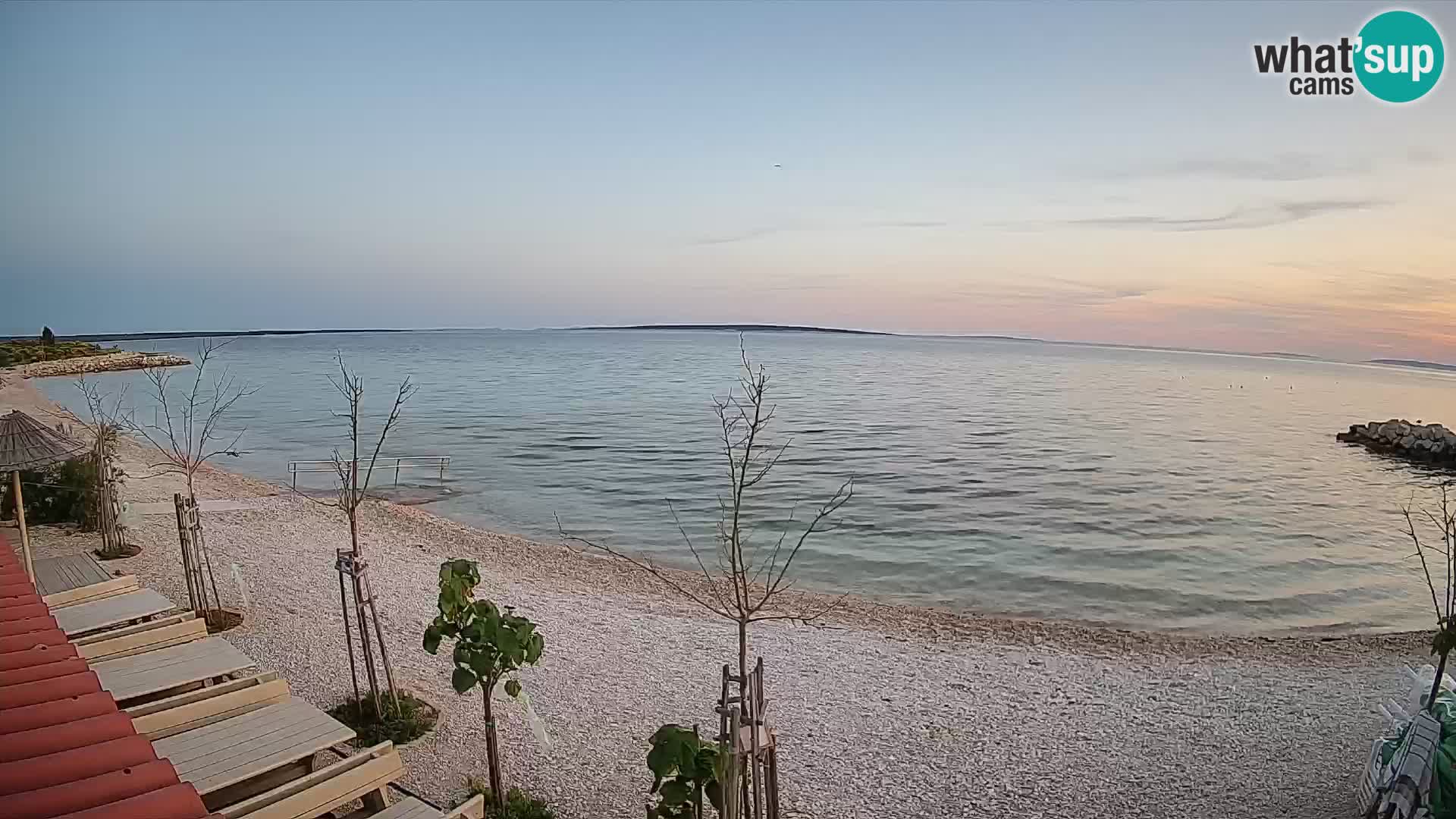Webcam Strand in Gajac – Pag – Kroatien