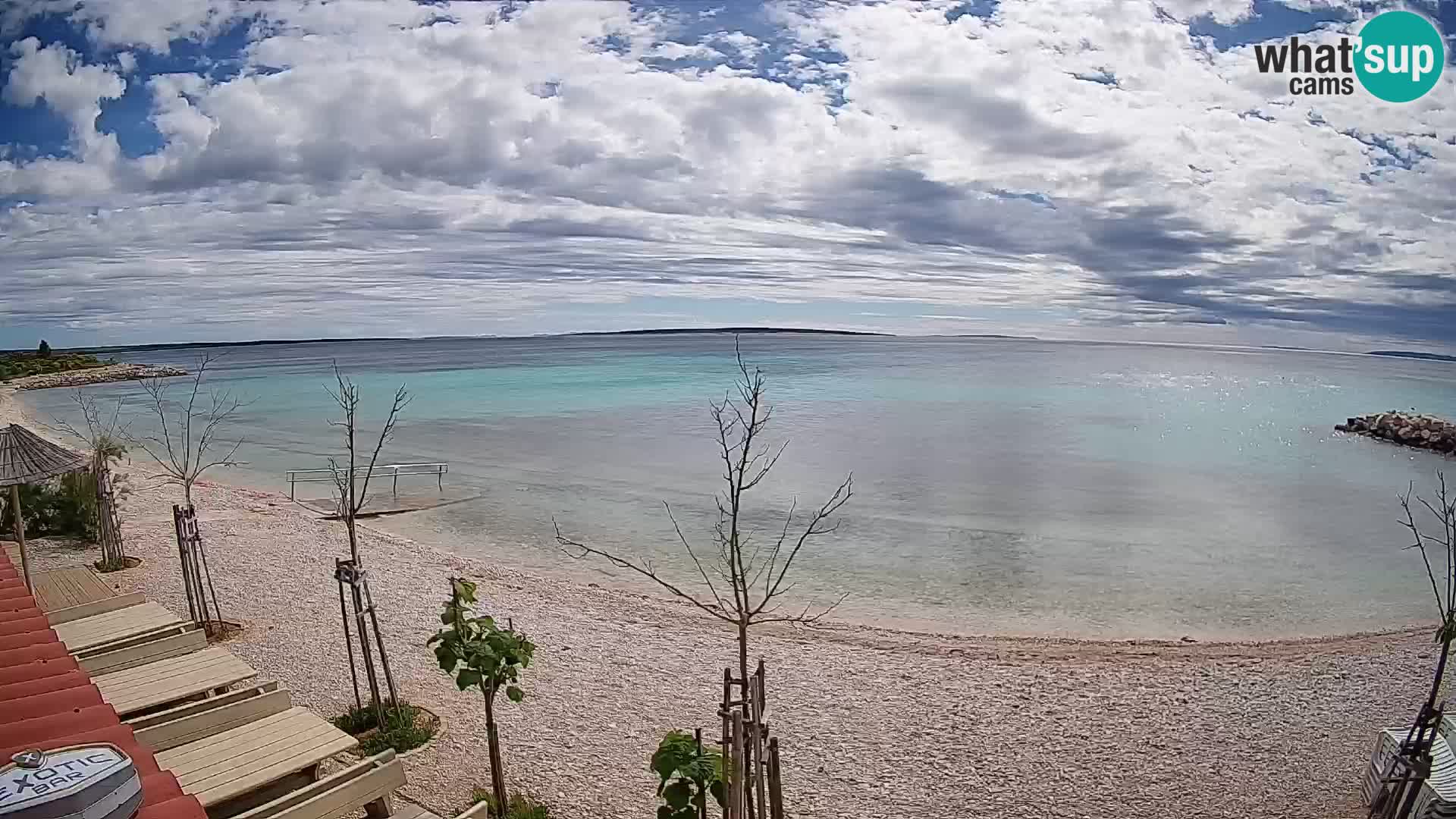Spletna kamera Plaža Gajac – Pag – Hrvaška