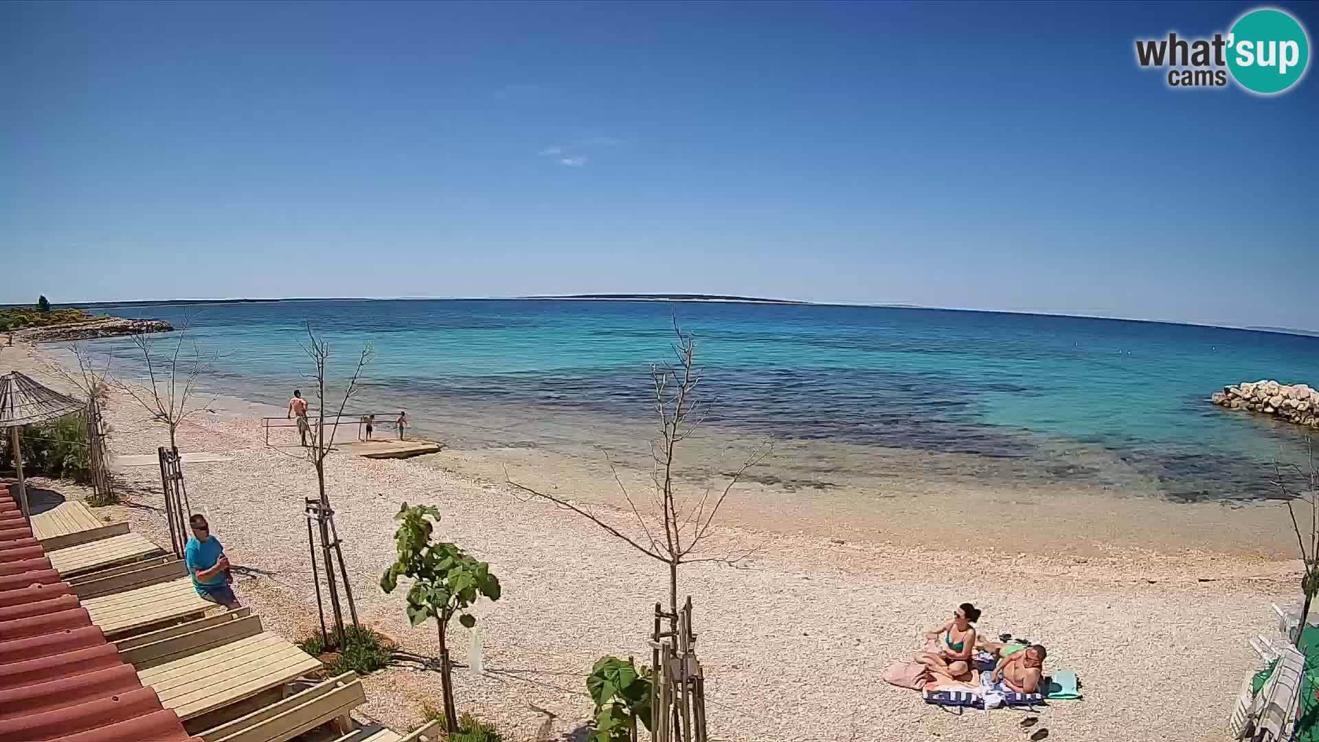 Live Webcam Gajac beach – Pag