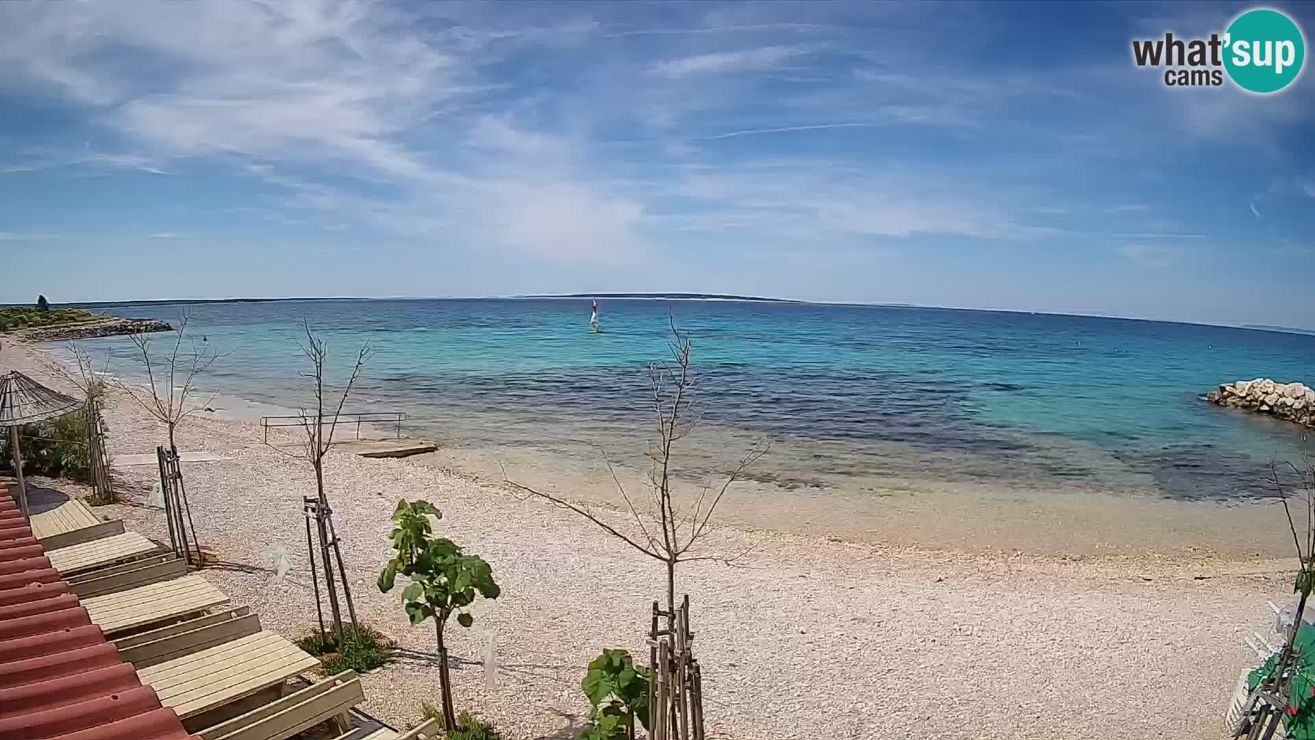 Live Webcam Gajac beach – Pag