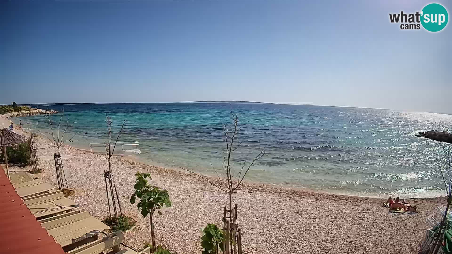 Live Webcam Gajac beach – Pag