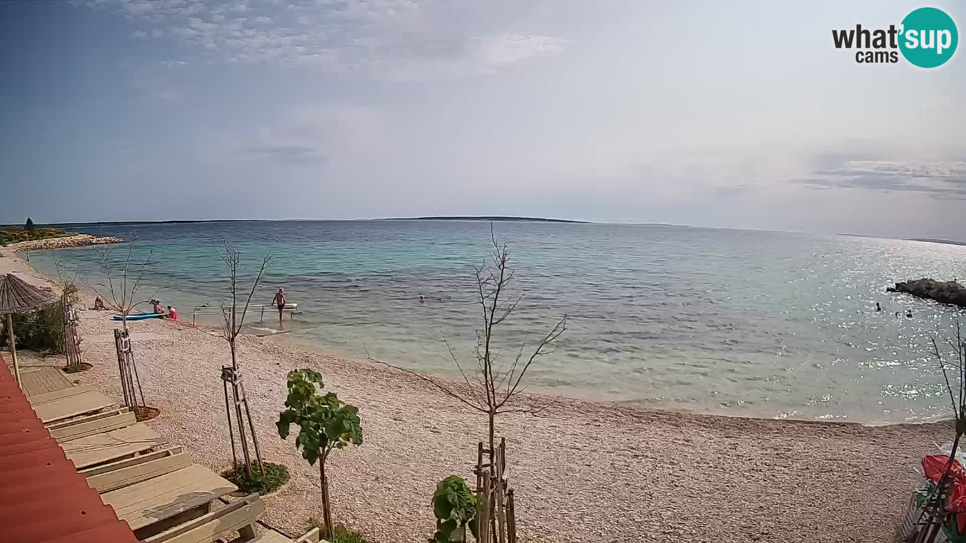 Webcam Strand in Gajac – Pag – Kroatien
