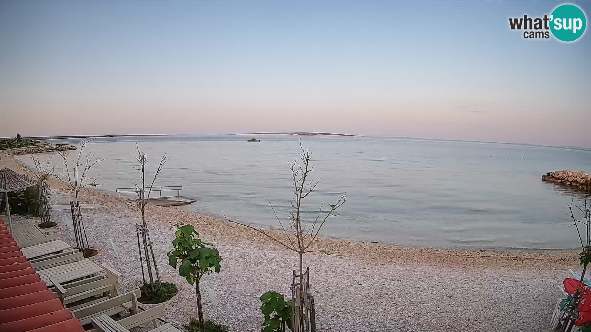 Webcam Strand in Gajac – Pag – Kroatien