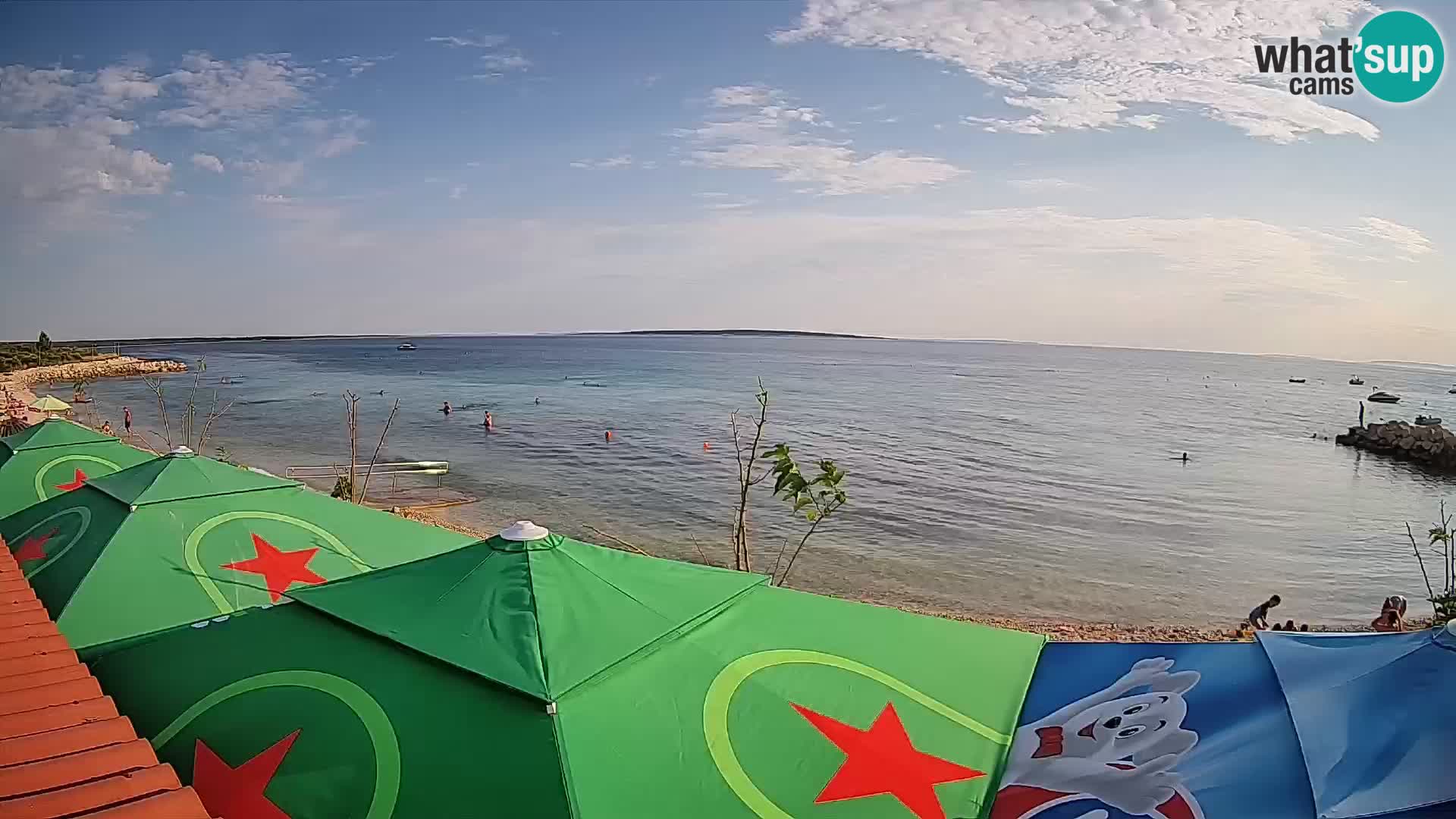 Live Webcam Gajac beach – Pag