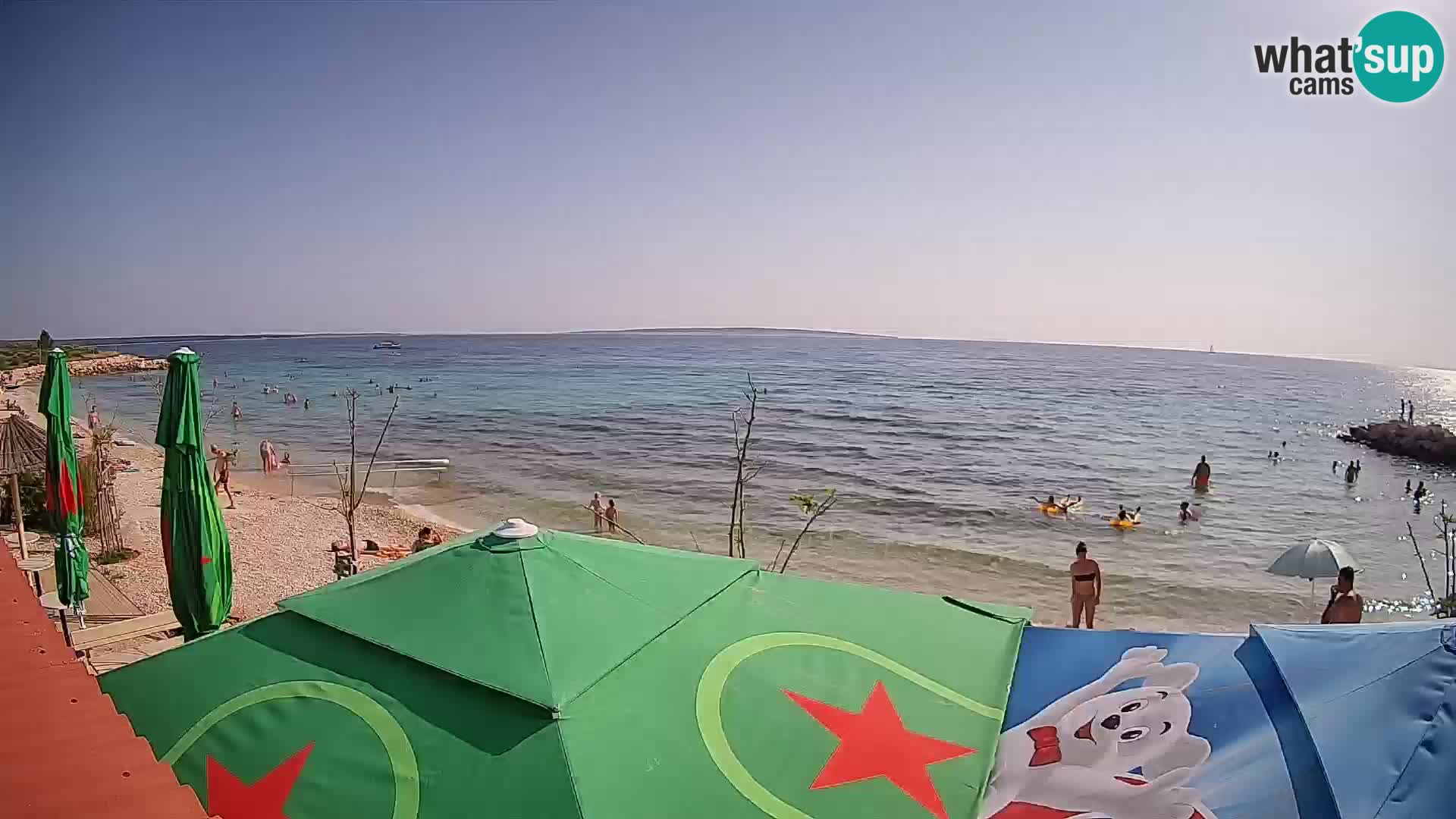 Live Webcam Gajac beach – Pag