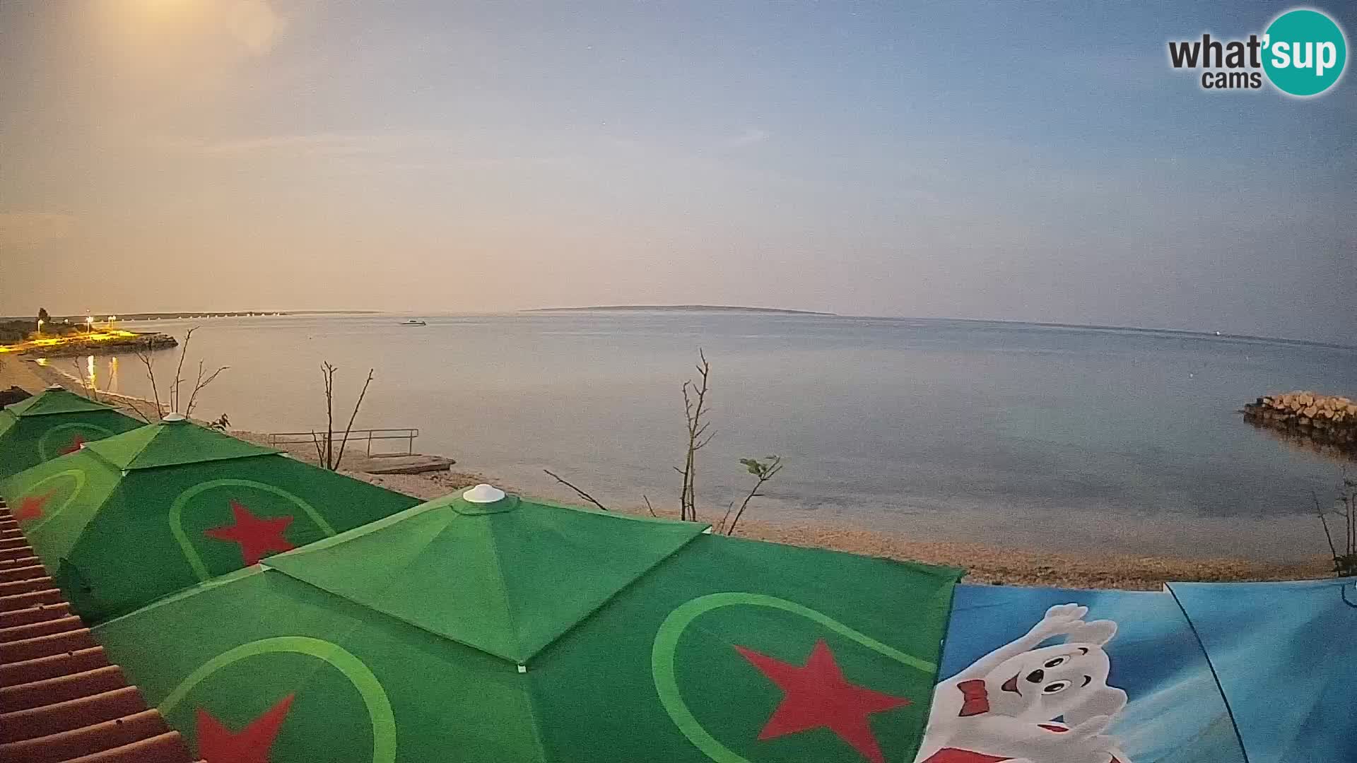 Webcam Strand in Gajac – Pag – Kroatien