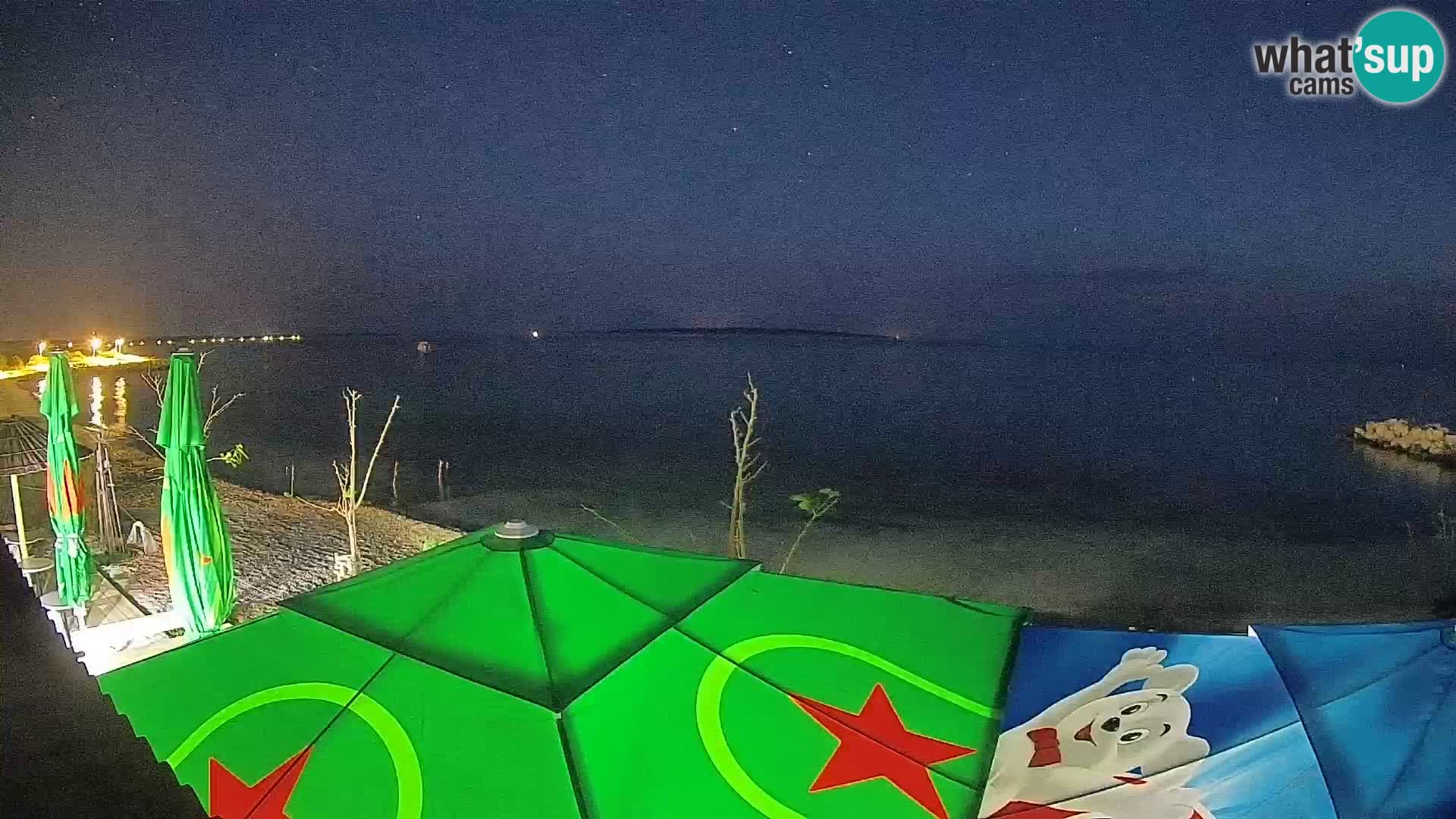 Live Webcam Gajac beach – Pag