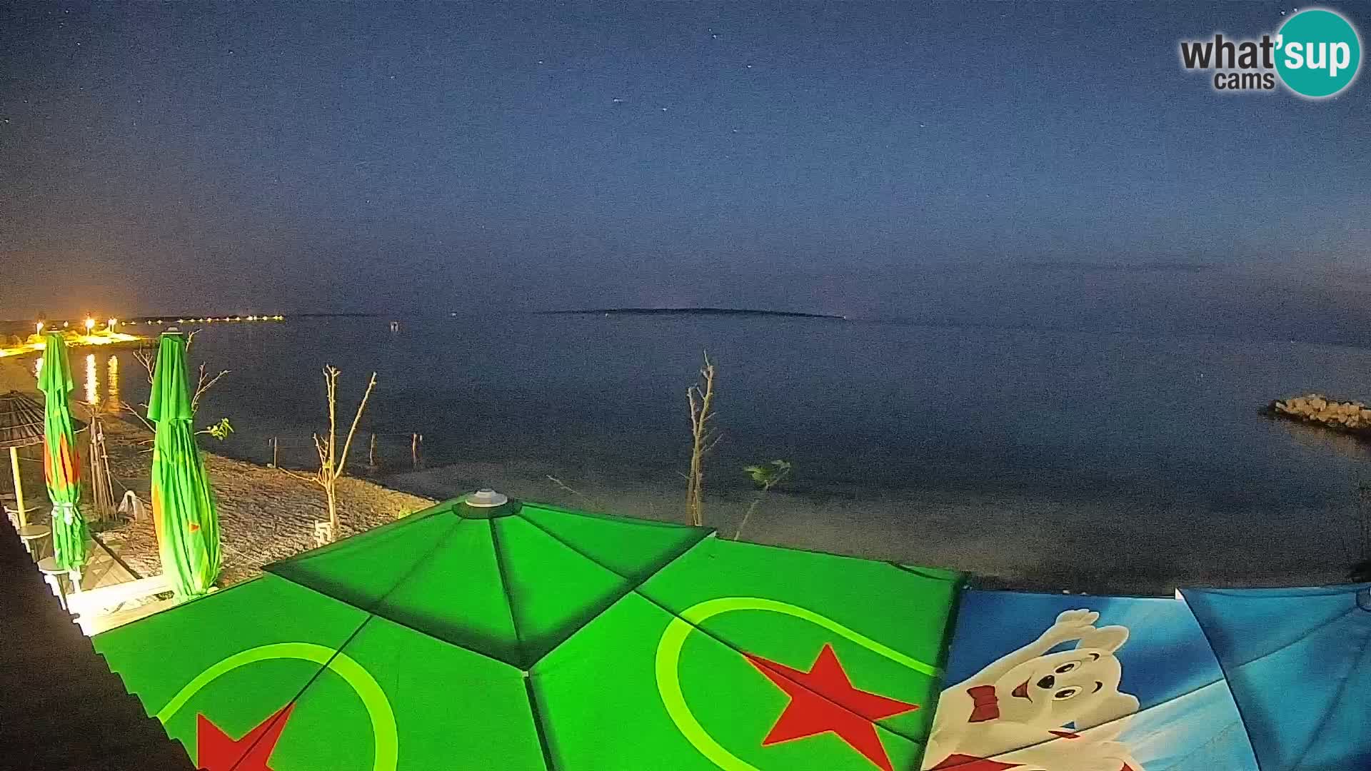 Spletna kamera Plaža Gajac – Pag – Hrvaška