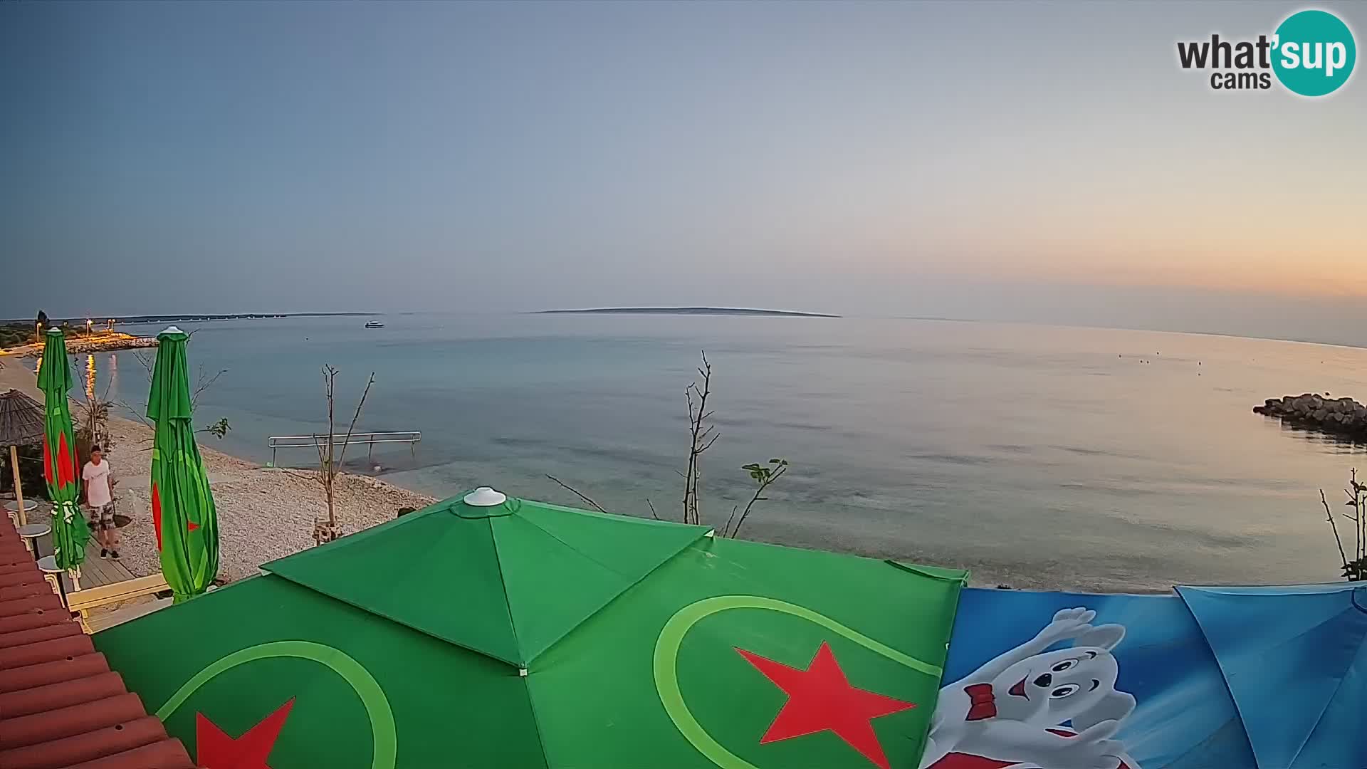 Webcam Strand in Gajac – Pag – Kroatien