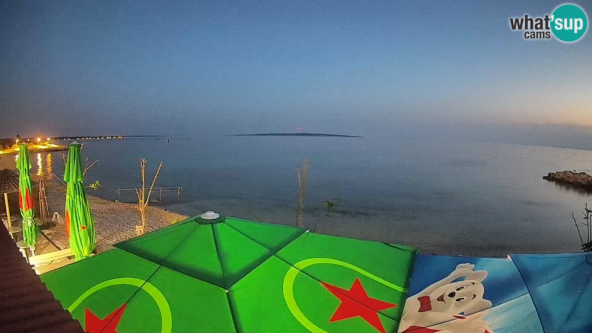 Webcam Strand in Gajac – Pag – Kroatien