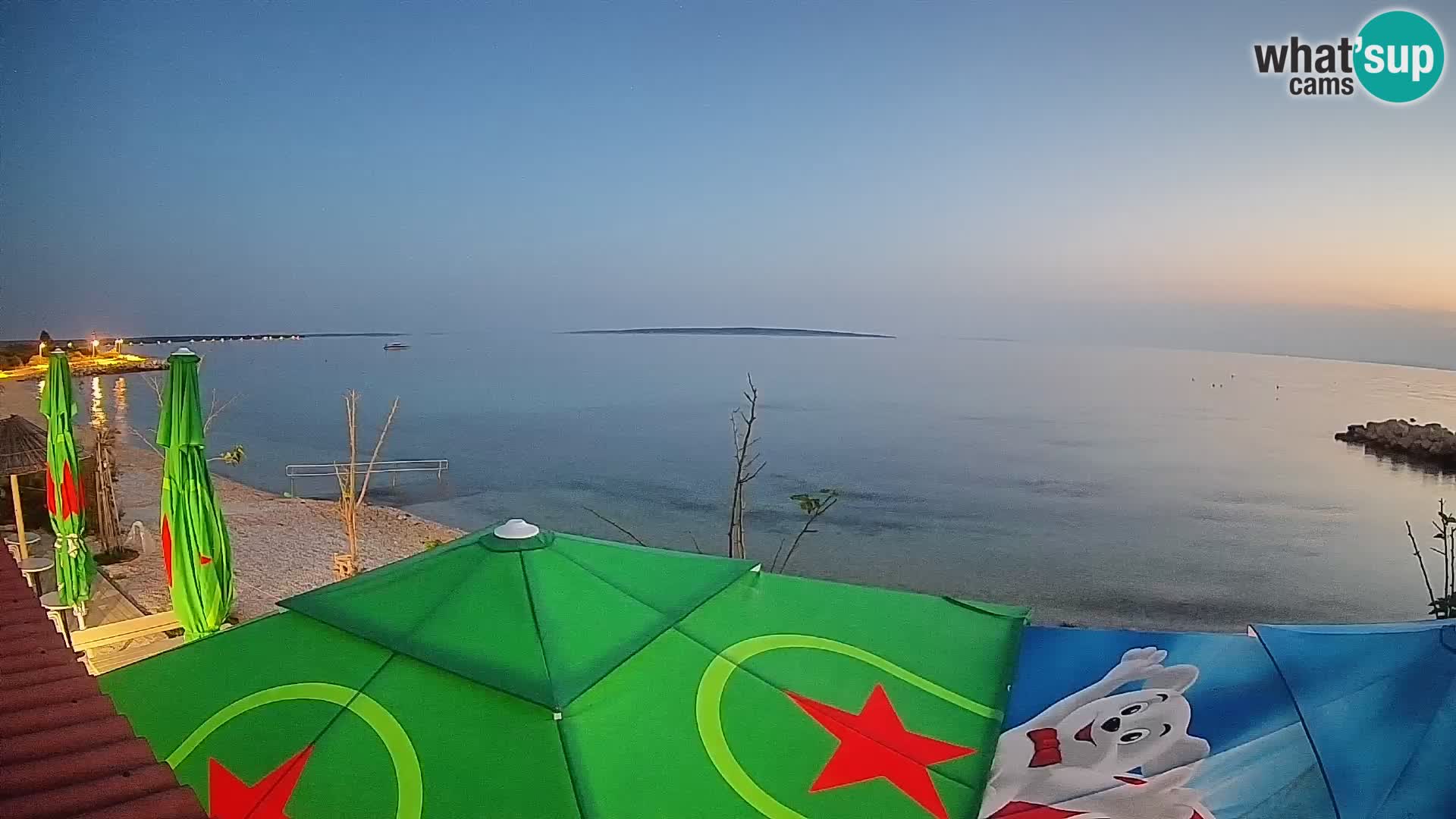 Webcam Strand in Gajac – Pag – Kroatien