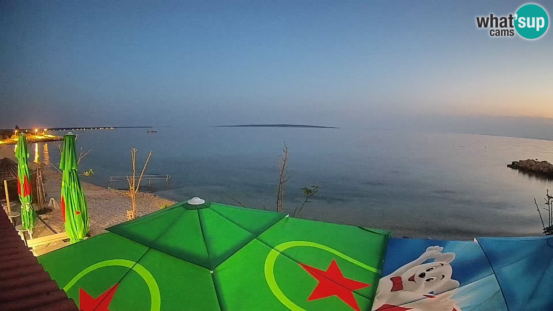 Live Webcam Gajac beach – Pag
