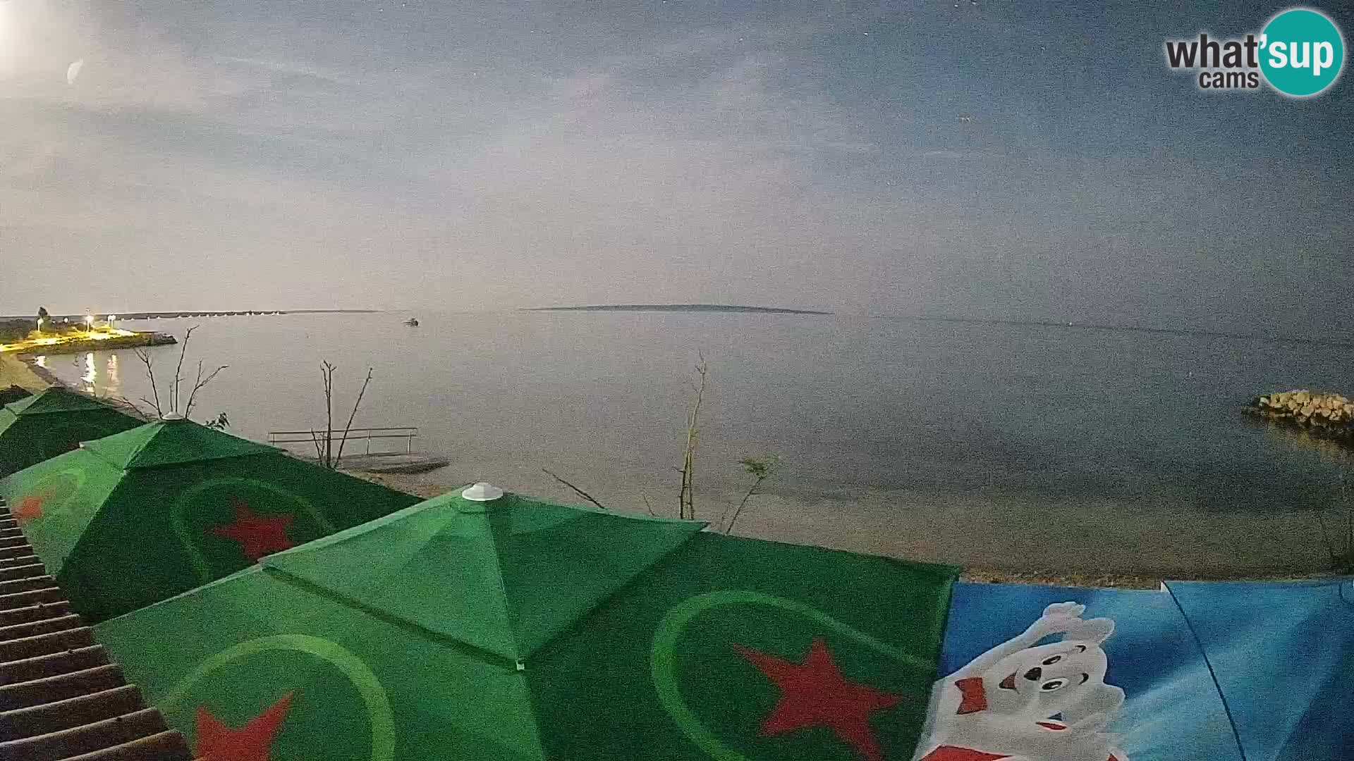 Live Webcam Gajac beach – Pag