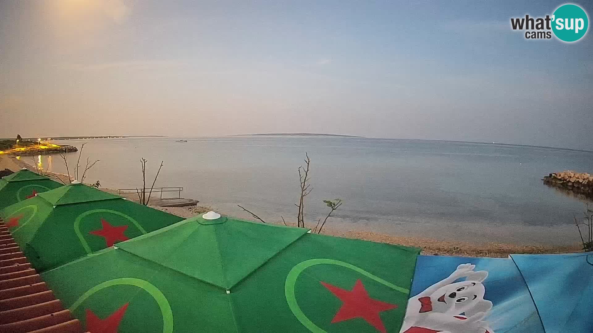 Webcam Strand in Gajac – Pag – Kroatien