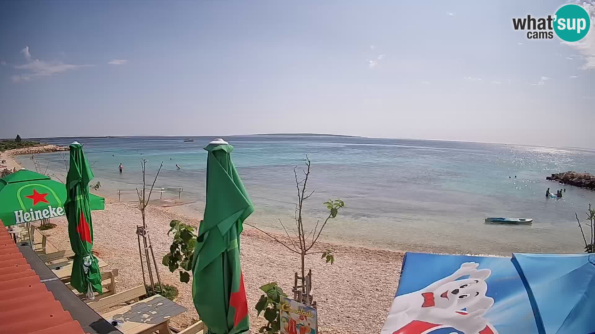 Webcam Strand in Gajac – Pag – Kroatien
