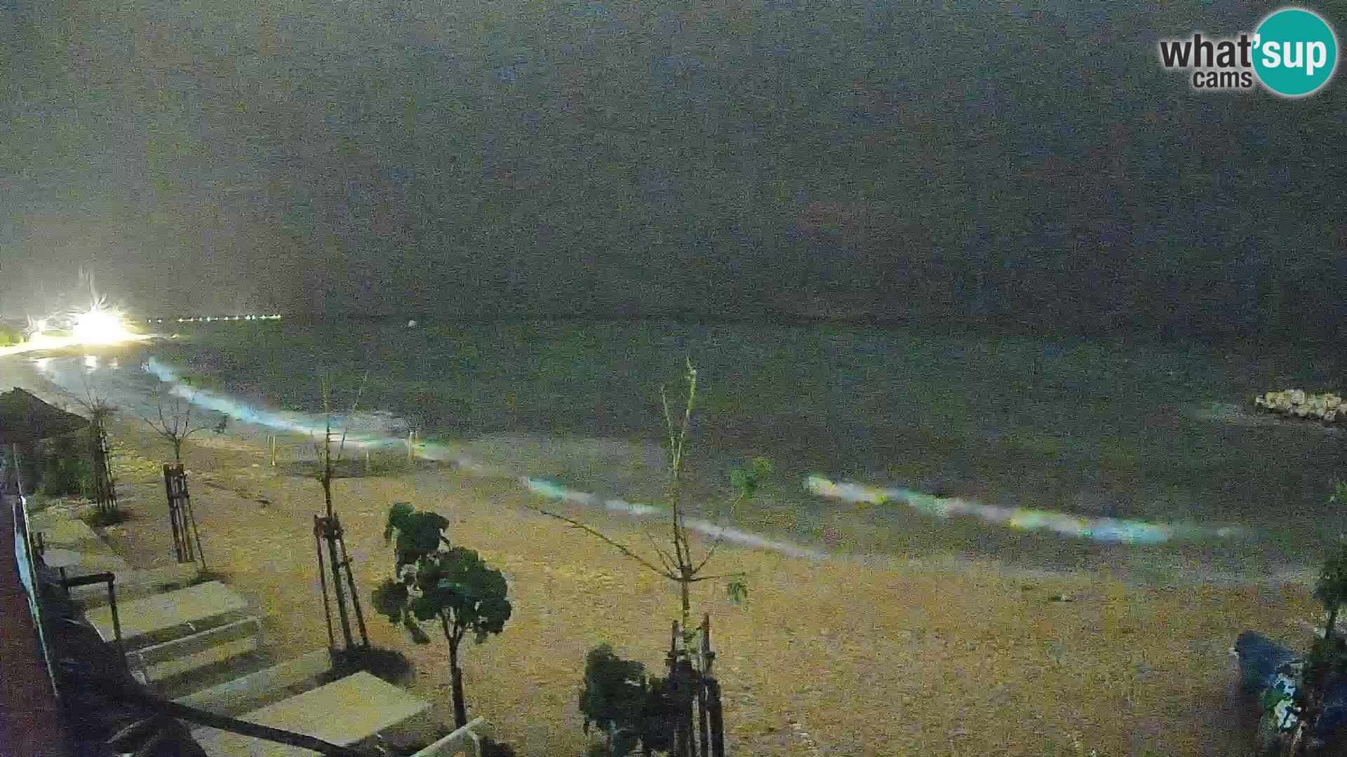 Spletna kamera Plaža Gajac – Pag – Hrvaška