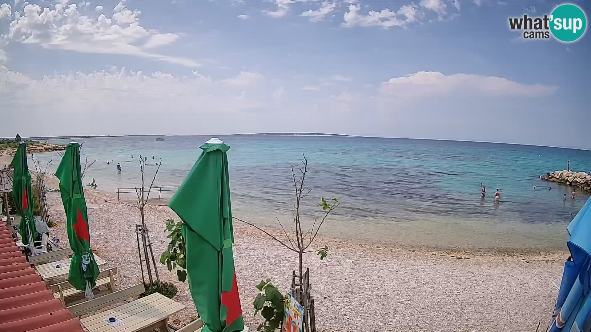 Webcam Strand in Gajac – Pag – Kroatien