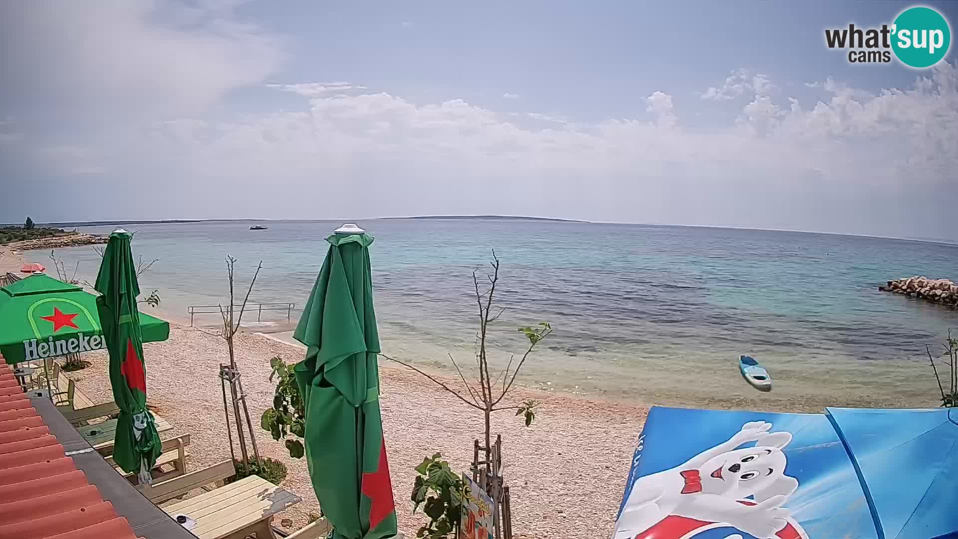 Webcam Strand in Gajac – Pag – Kroatien