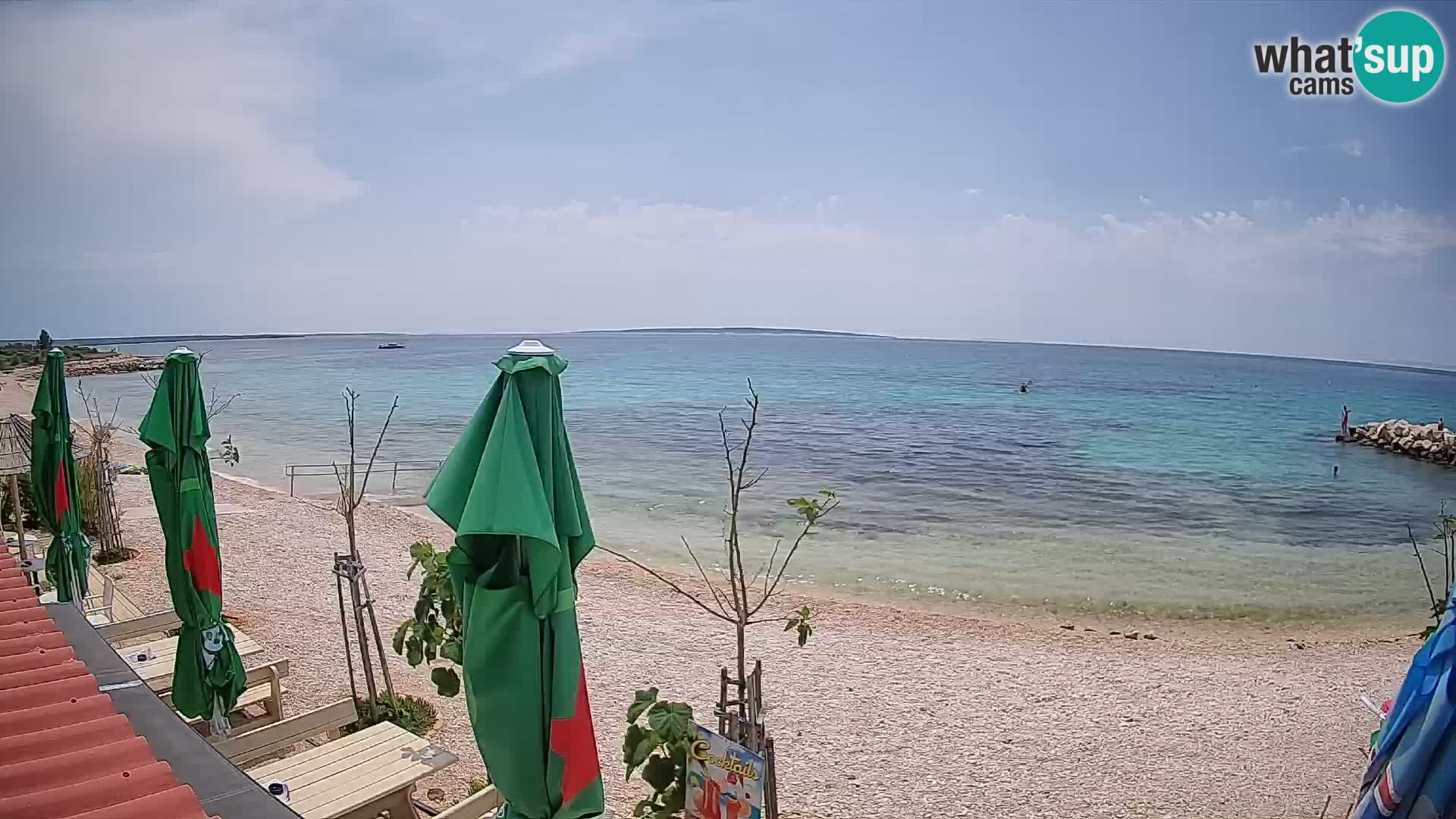 Webcam Strand in Gajac – Pag – Kroatien