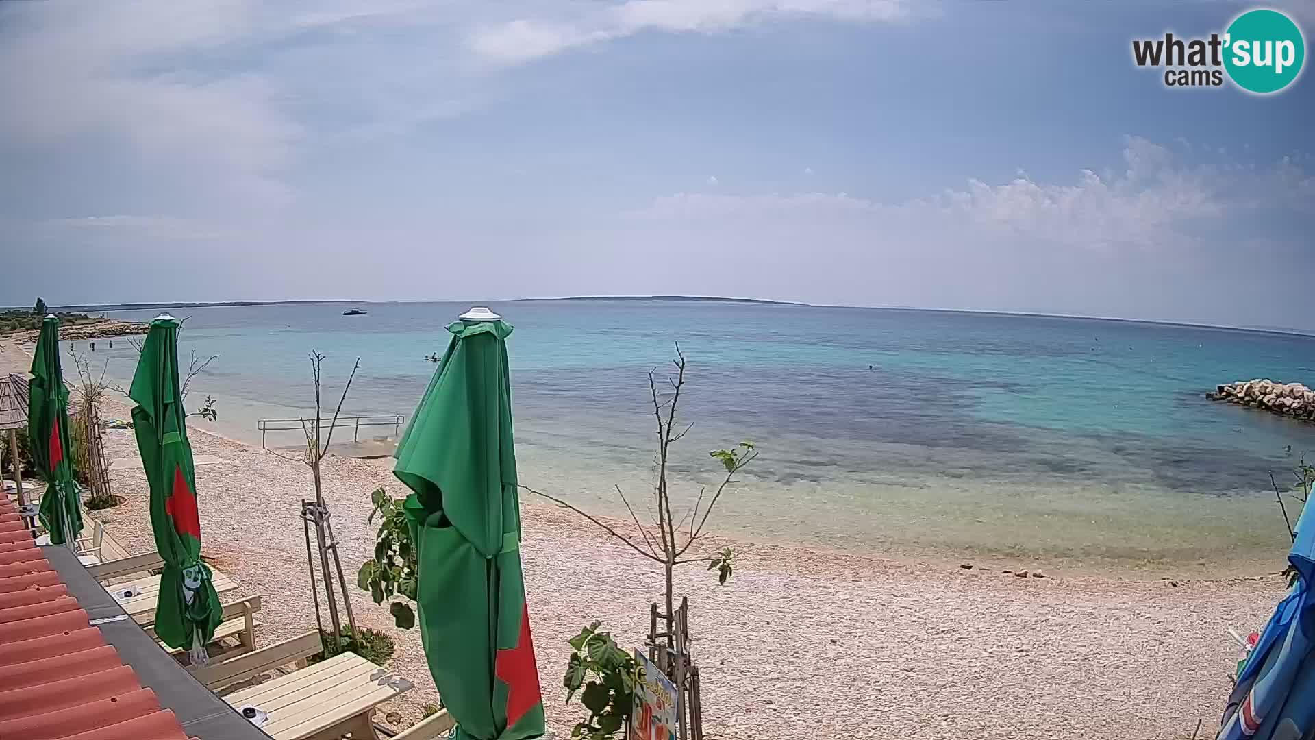 Webcam Strand in Gajac – Pag – Kroatien