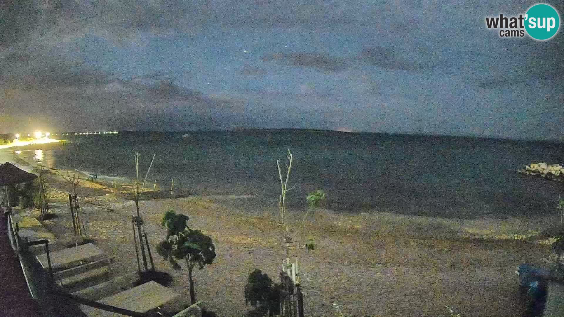 Spletna kamera Plaža Gajac – Pag – Hrvaška