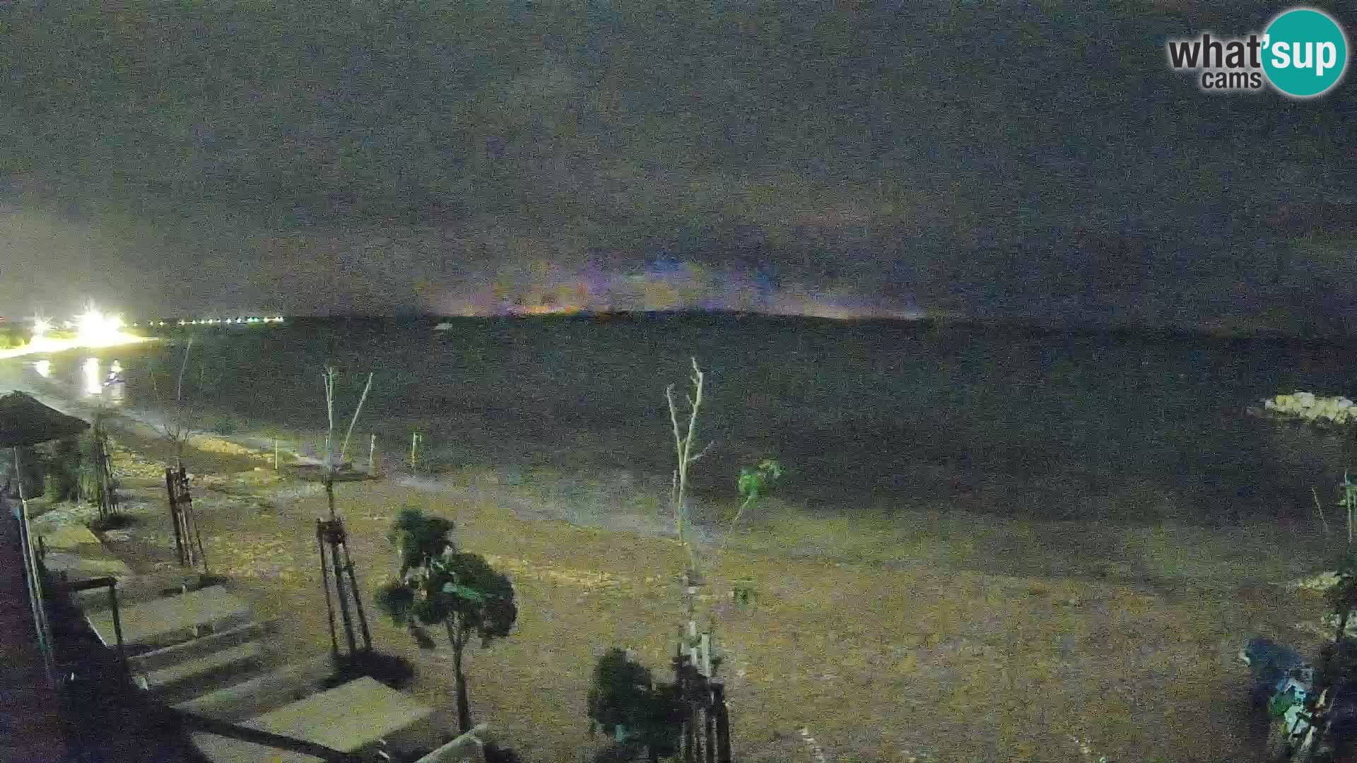 Spletna kamera Plaža Gajac – Pag – Hrvaška