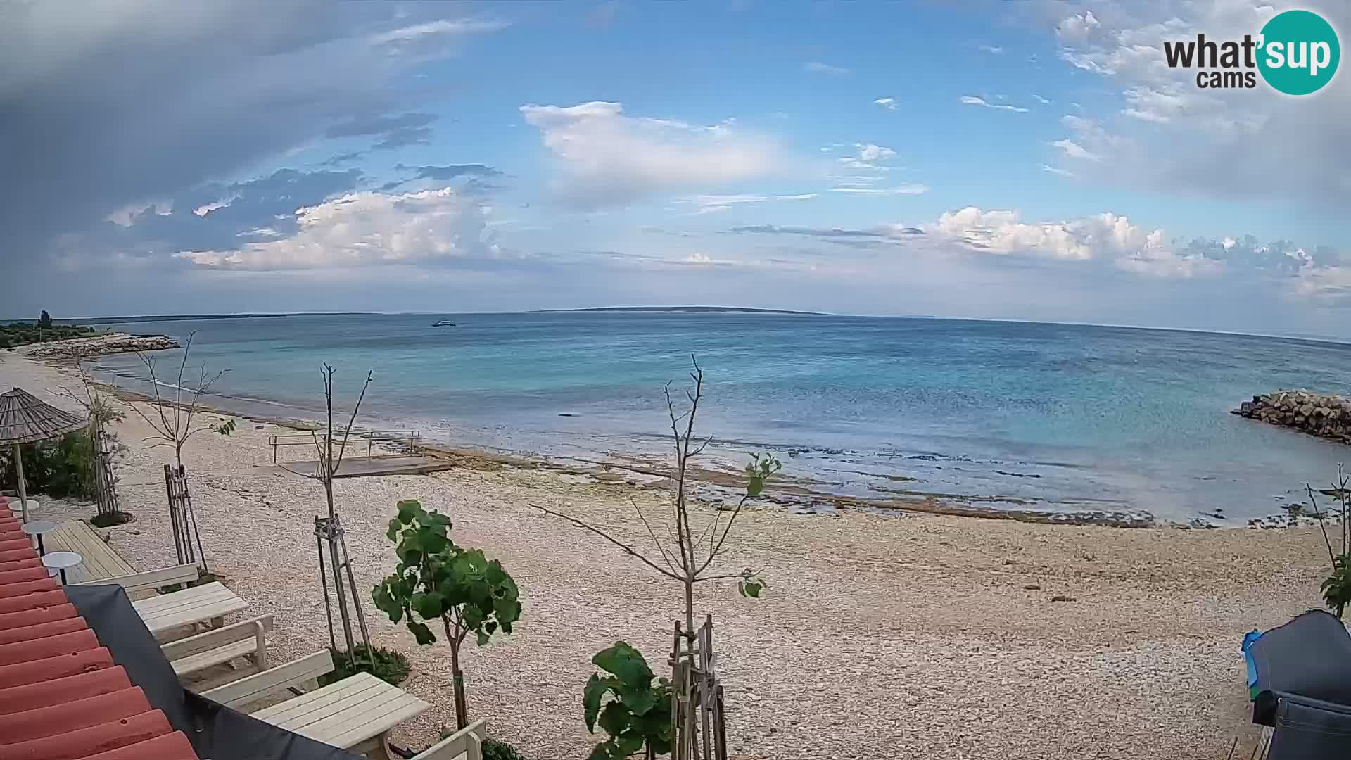 Webcam Strand in Gajac – Pag – Kroatien