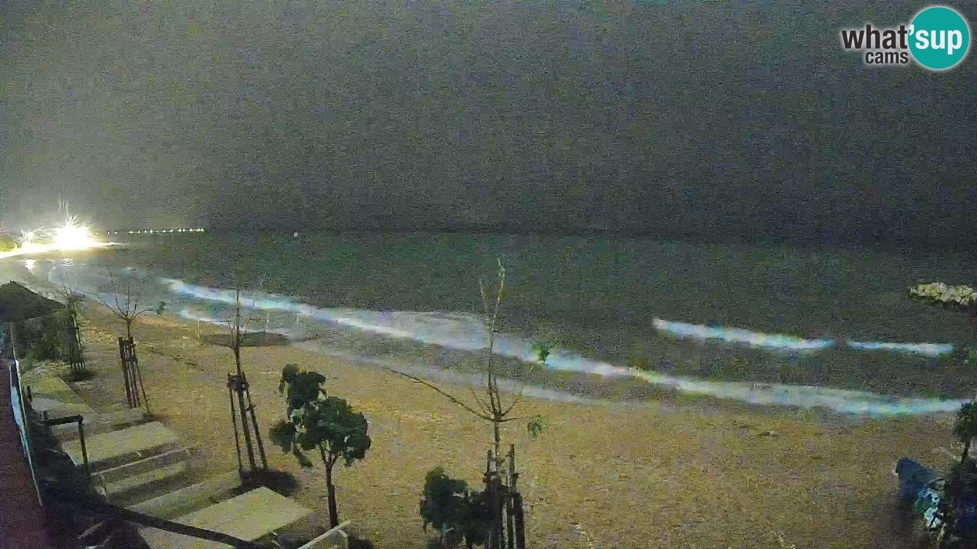 Spletna kamera Plaža Gajac – Pag – Hrvaška