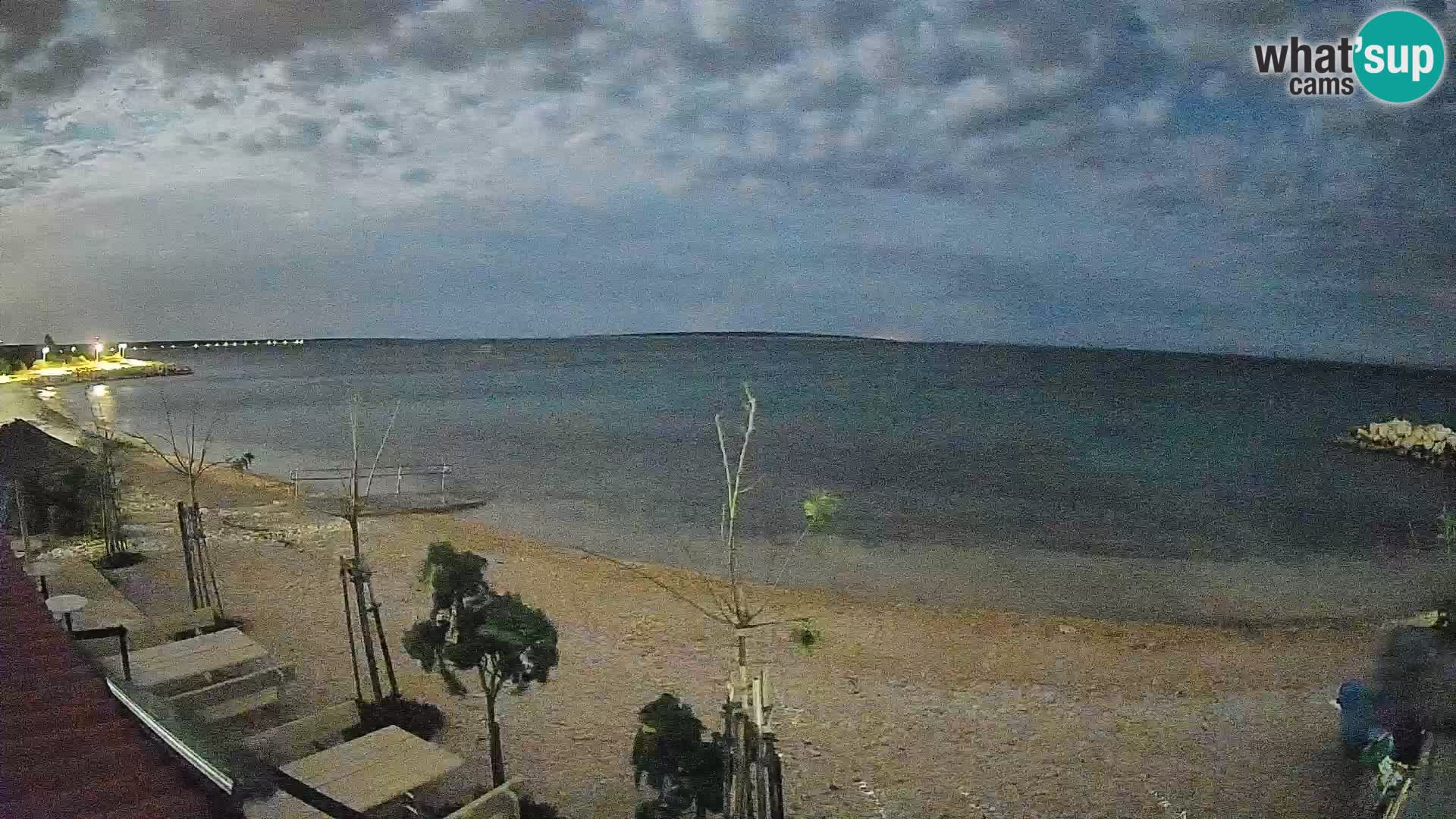 Spletna kamera Plaža Gajac – Pag – Hrvaška