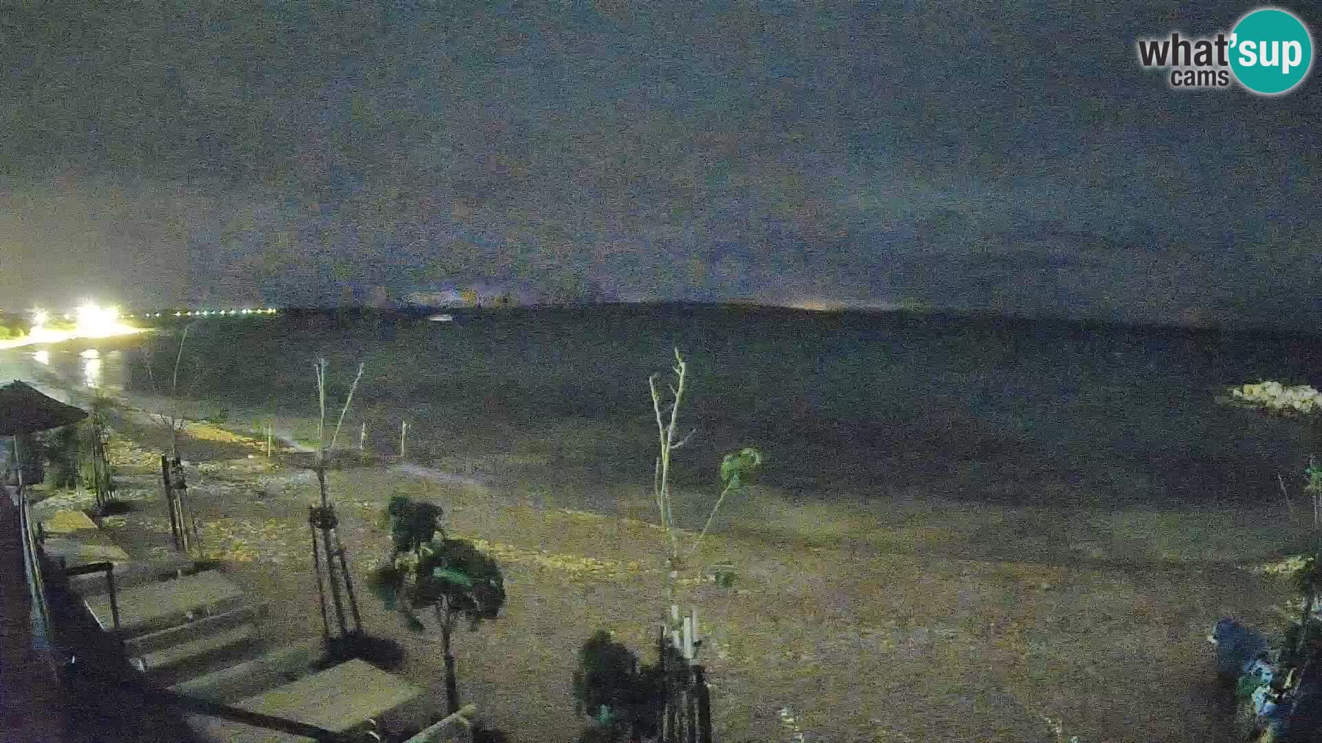 Spletna kamera Plaža Gajac – Pag – Hrvaška