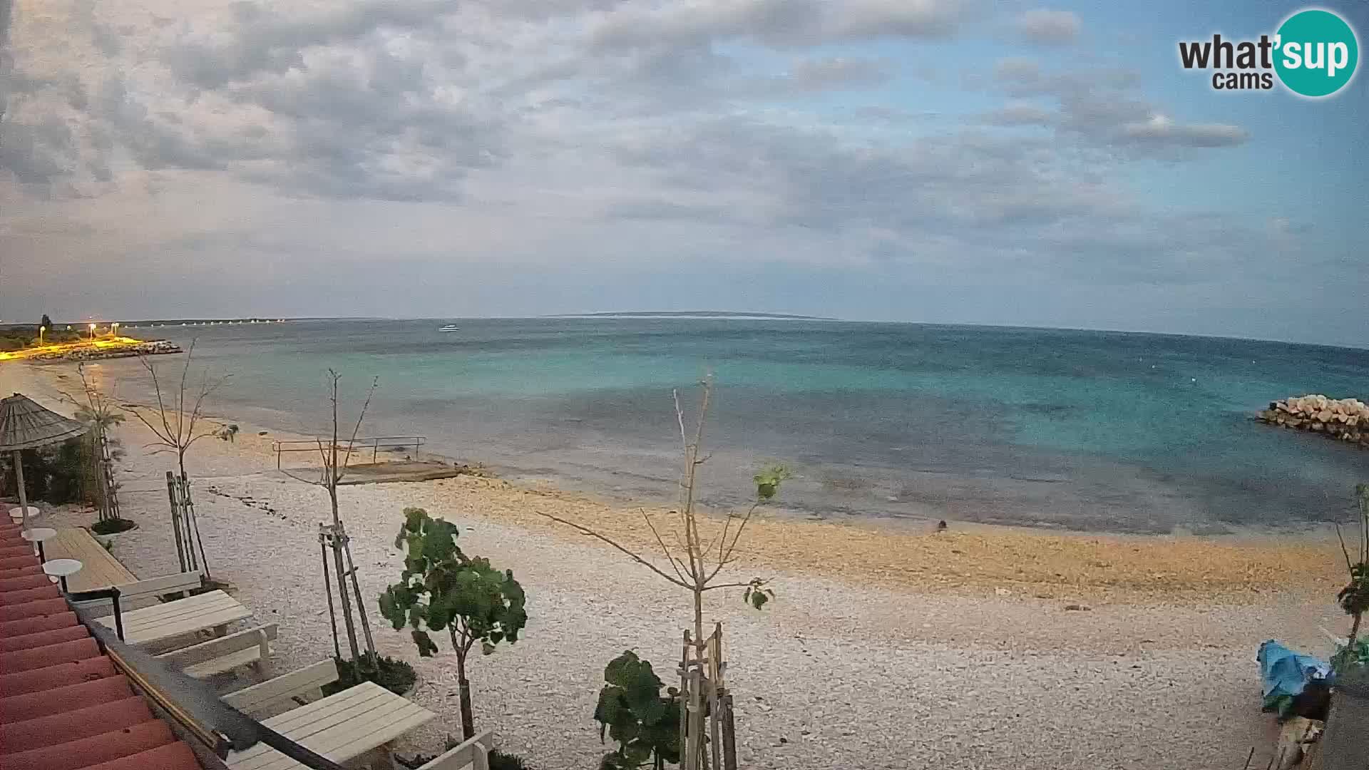 Spletna kamera Plaža Gajac – Pag – Hrvaška