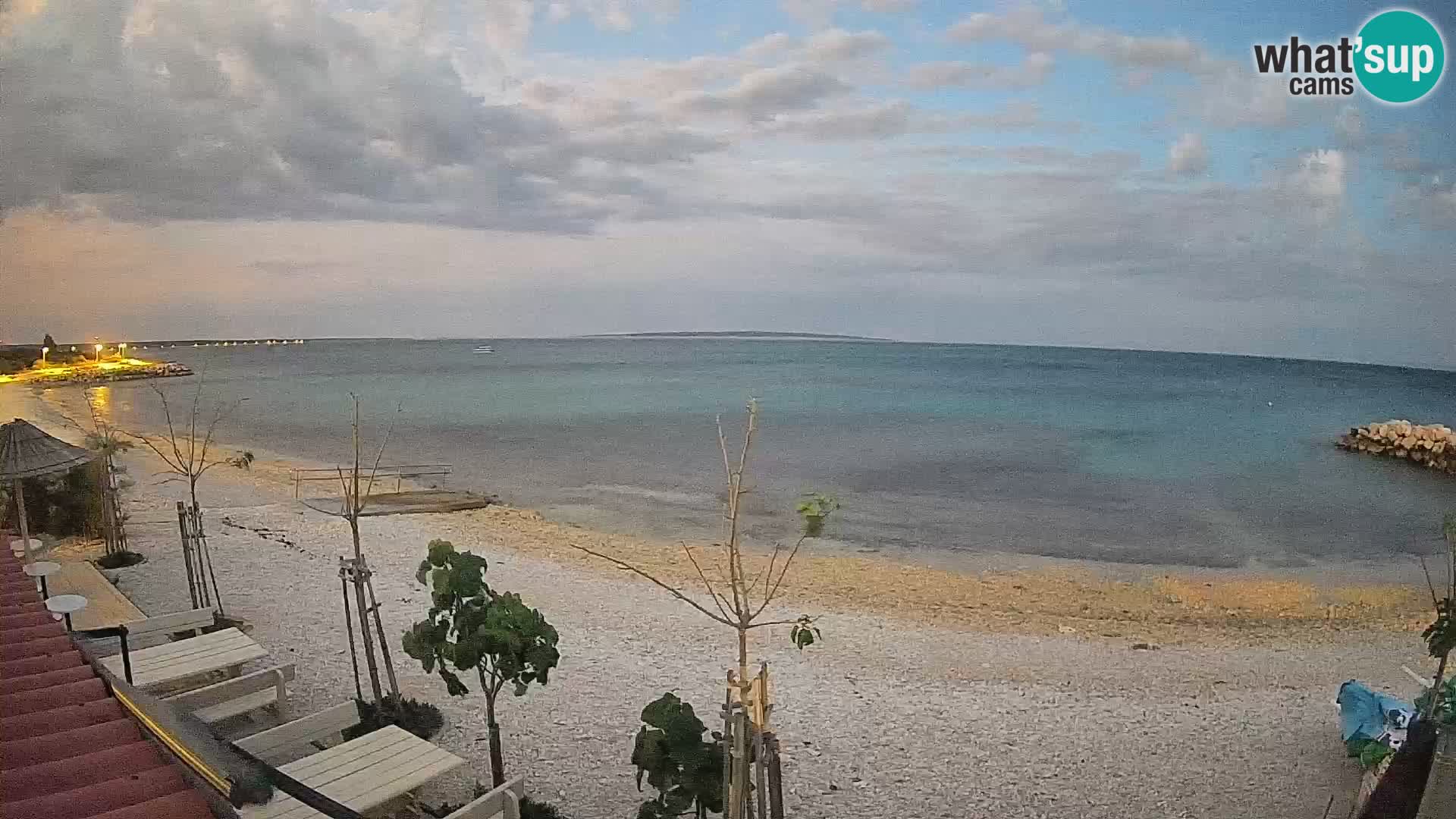 Spletna kamera Plaža Gajac – Pag – Hrvaška
