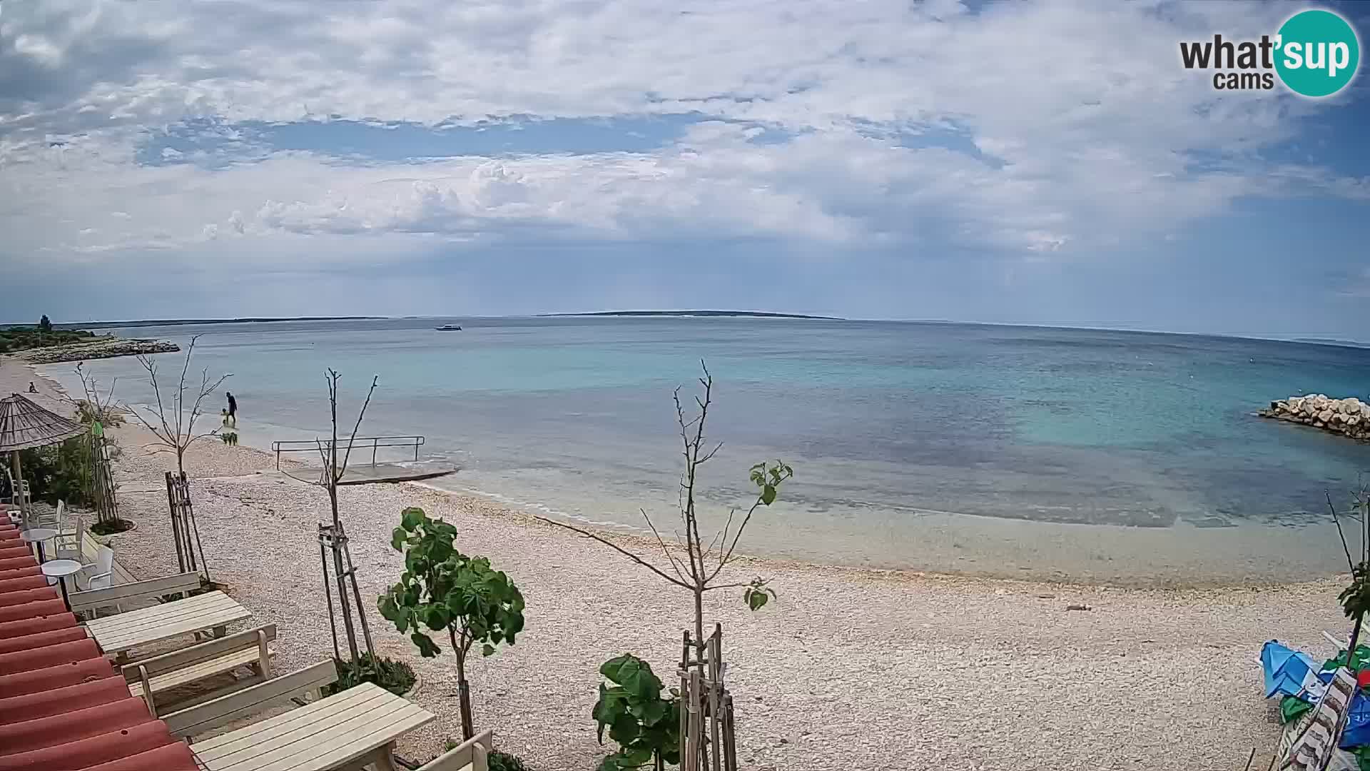 Live Webcam Gajac beach – Pag