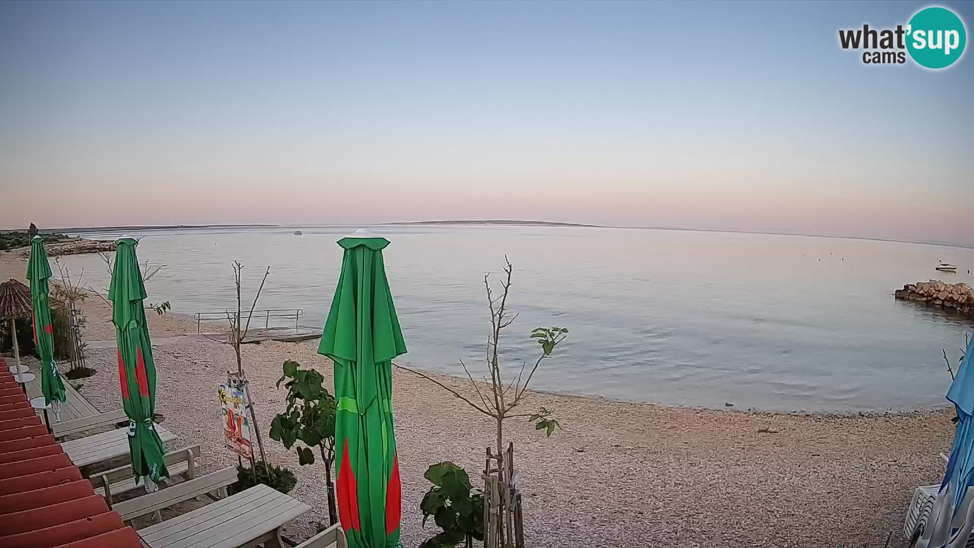 Webcam Strand in Gajac – Pag – Kroatien