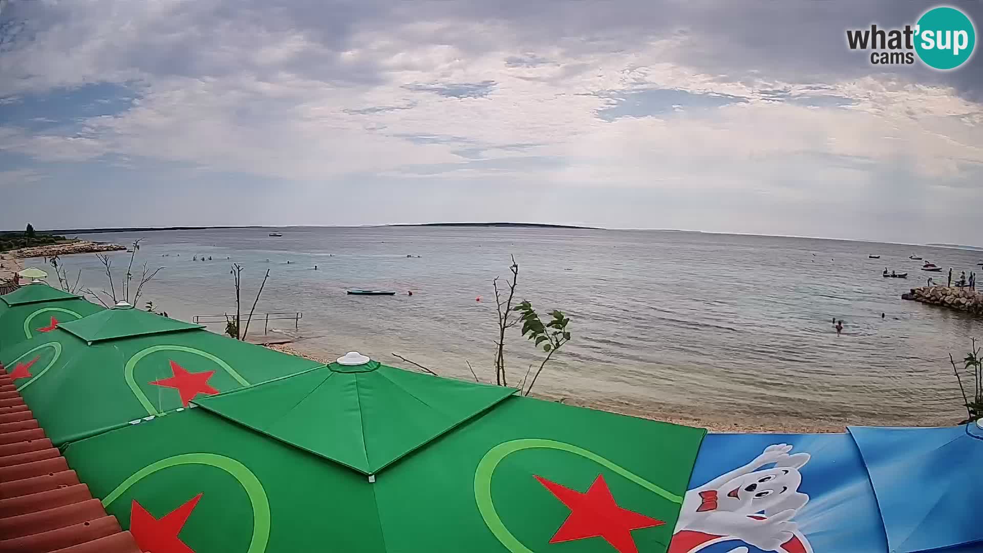Live Webcam Gajac beach – Pag
