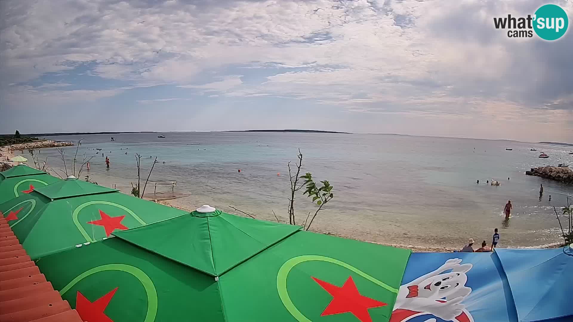 Webcam Strand in Gajac – Pag – Kroatien