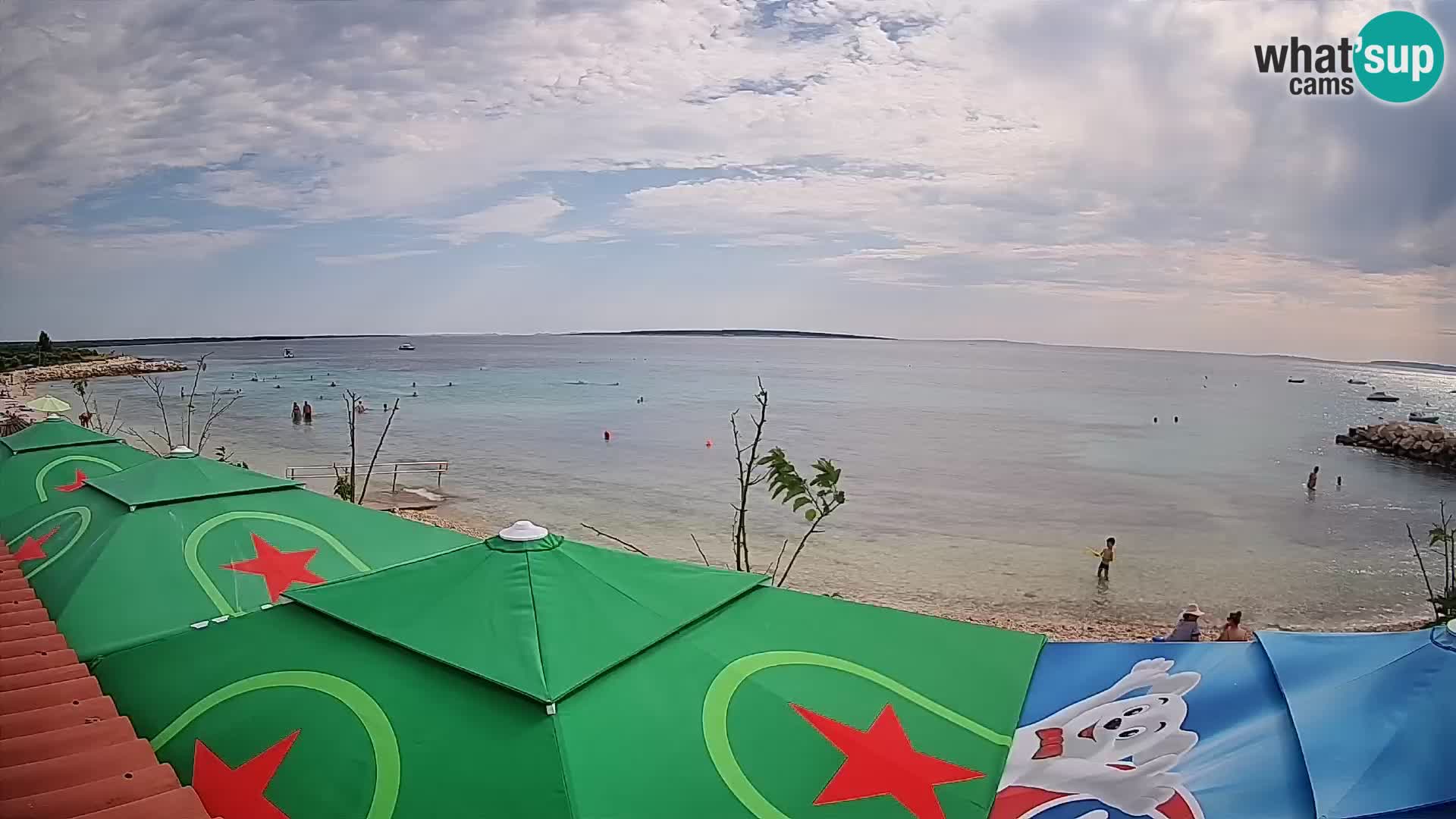 Webcam Strand in Gajac – Pag – Kroatien