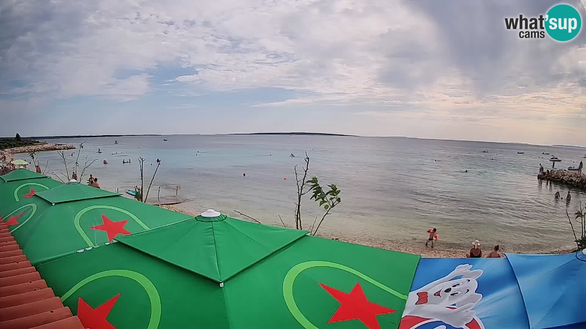 Live Webcam Gajac beach – Pag