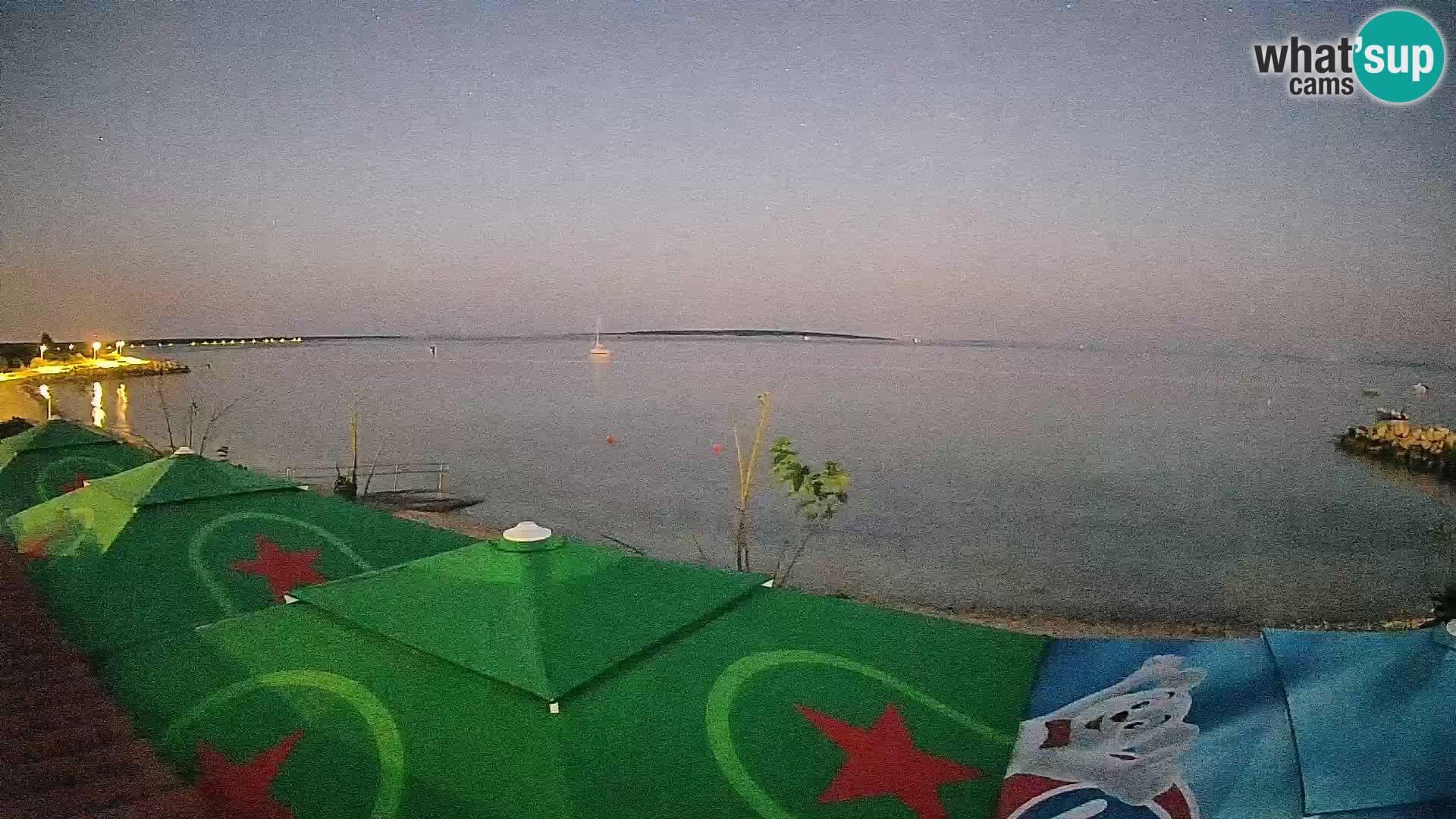 Live Webcam Gajac beach – Pag