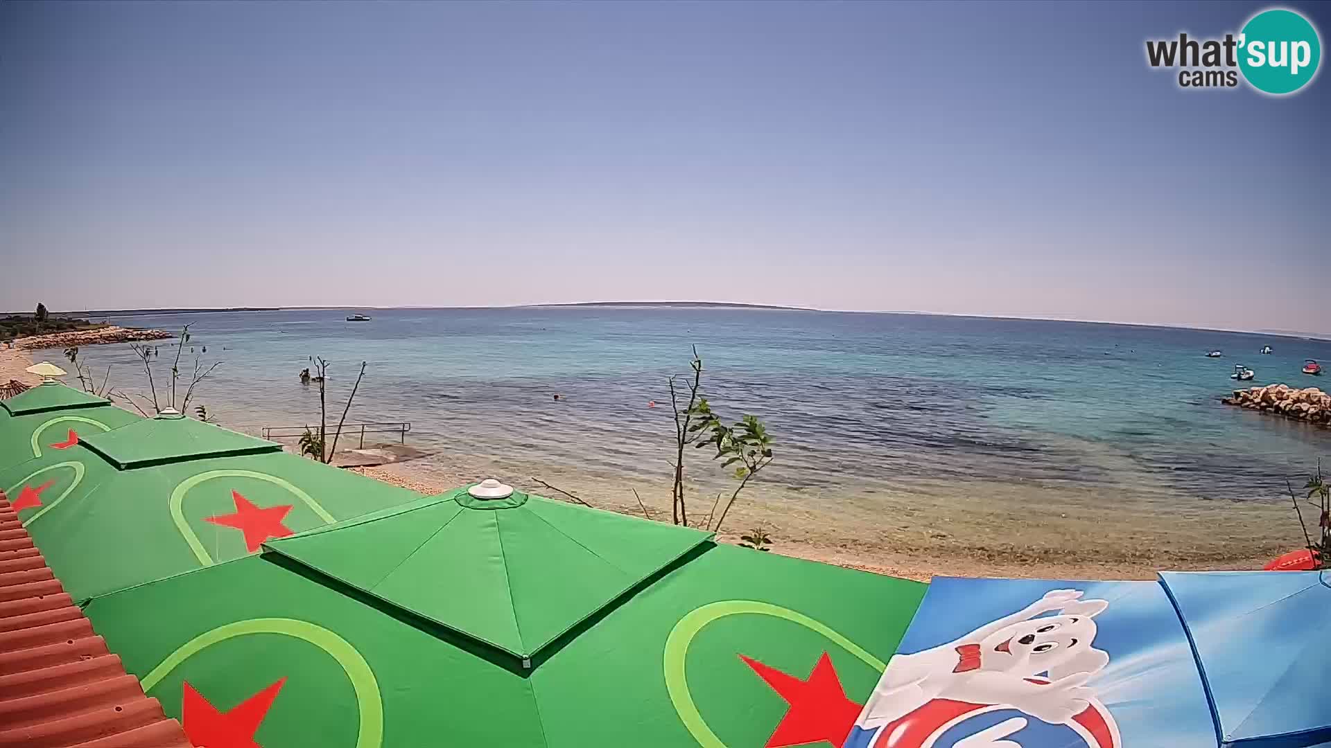 Web Kamera Plaža Gajac – Pag