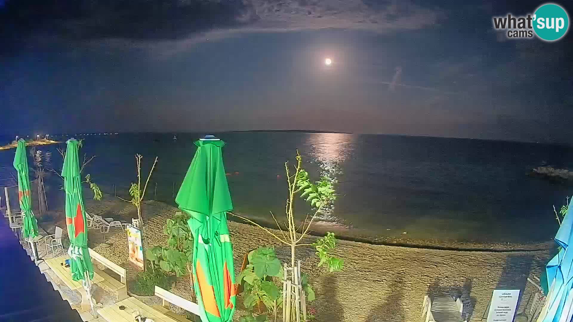 Live Webcam Gajac beach – Pag