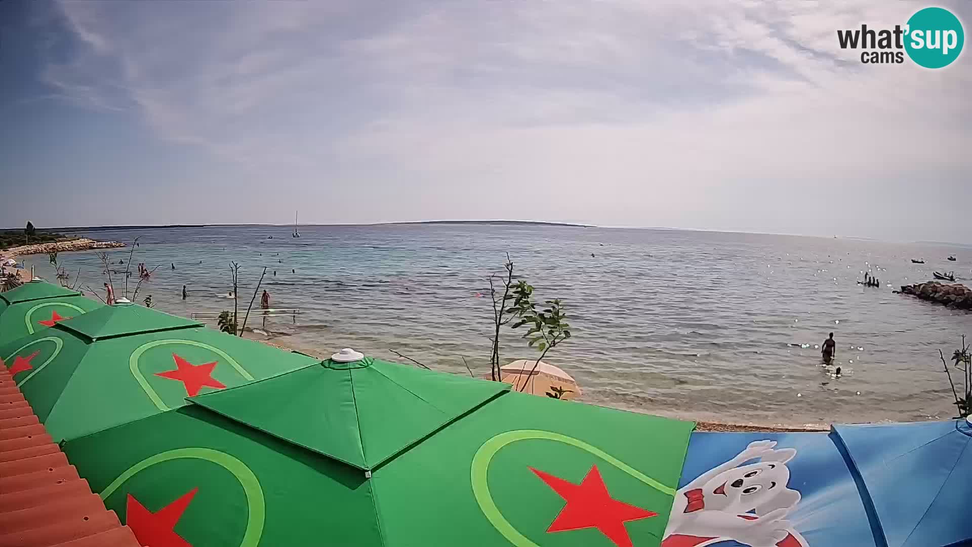 Webcam Strand in Gajac – Pag – Kroatien