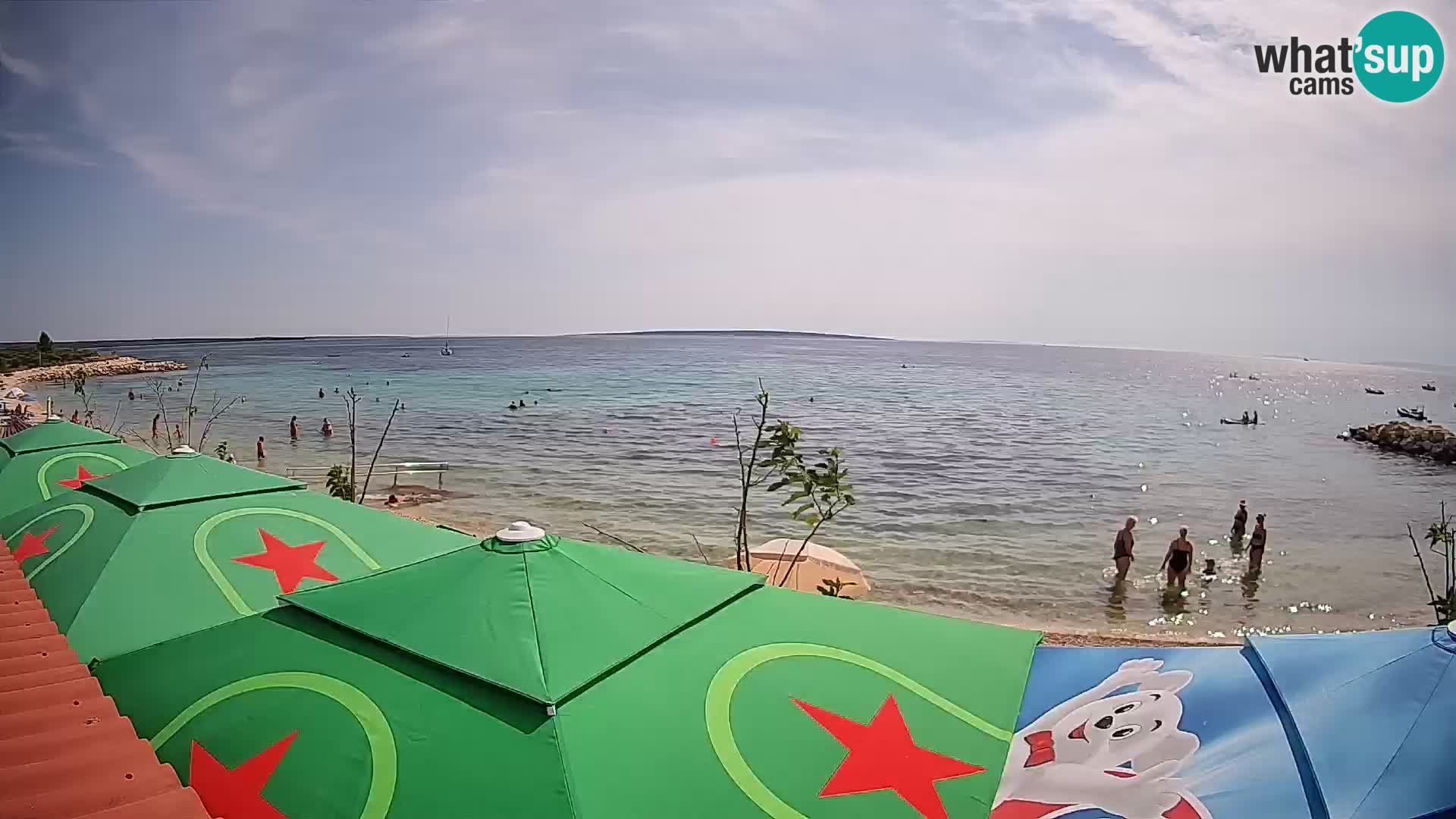 Webcam Strand in Gajac – Pag – Kroatien