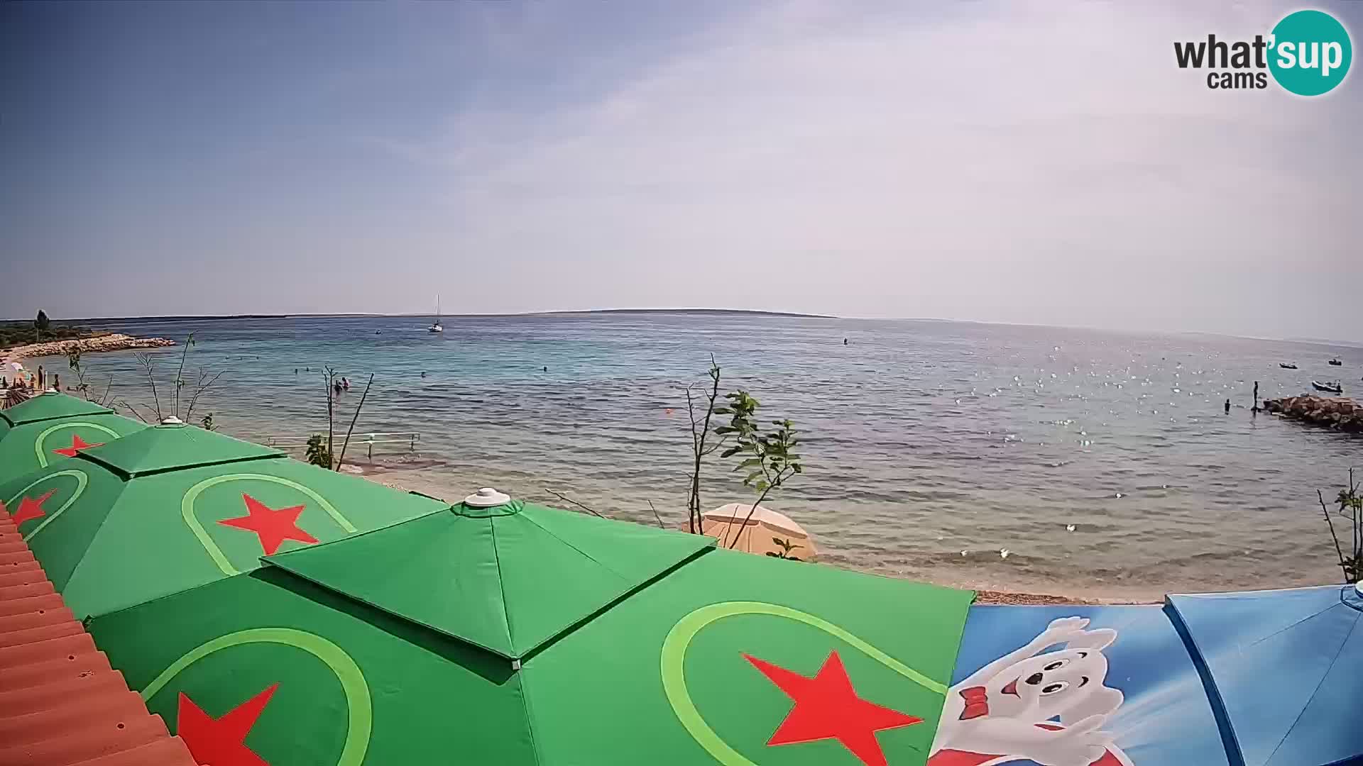 Webcam Strand in Gajac – Pag – Kroatien