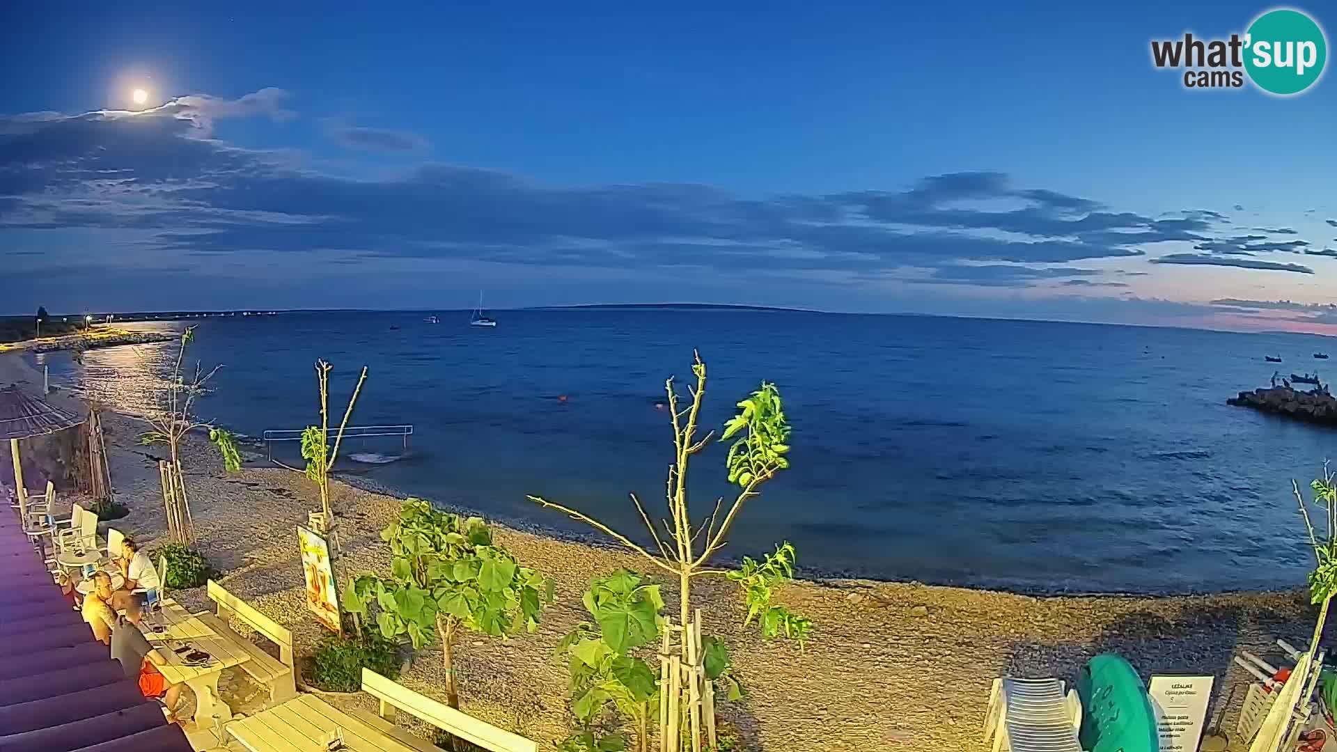 Live Webcam Gajac beach – Pag