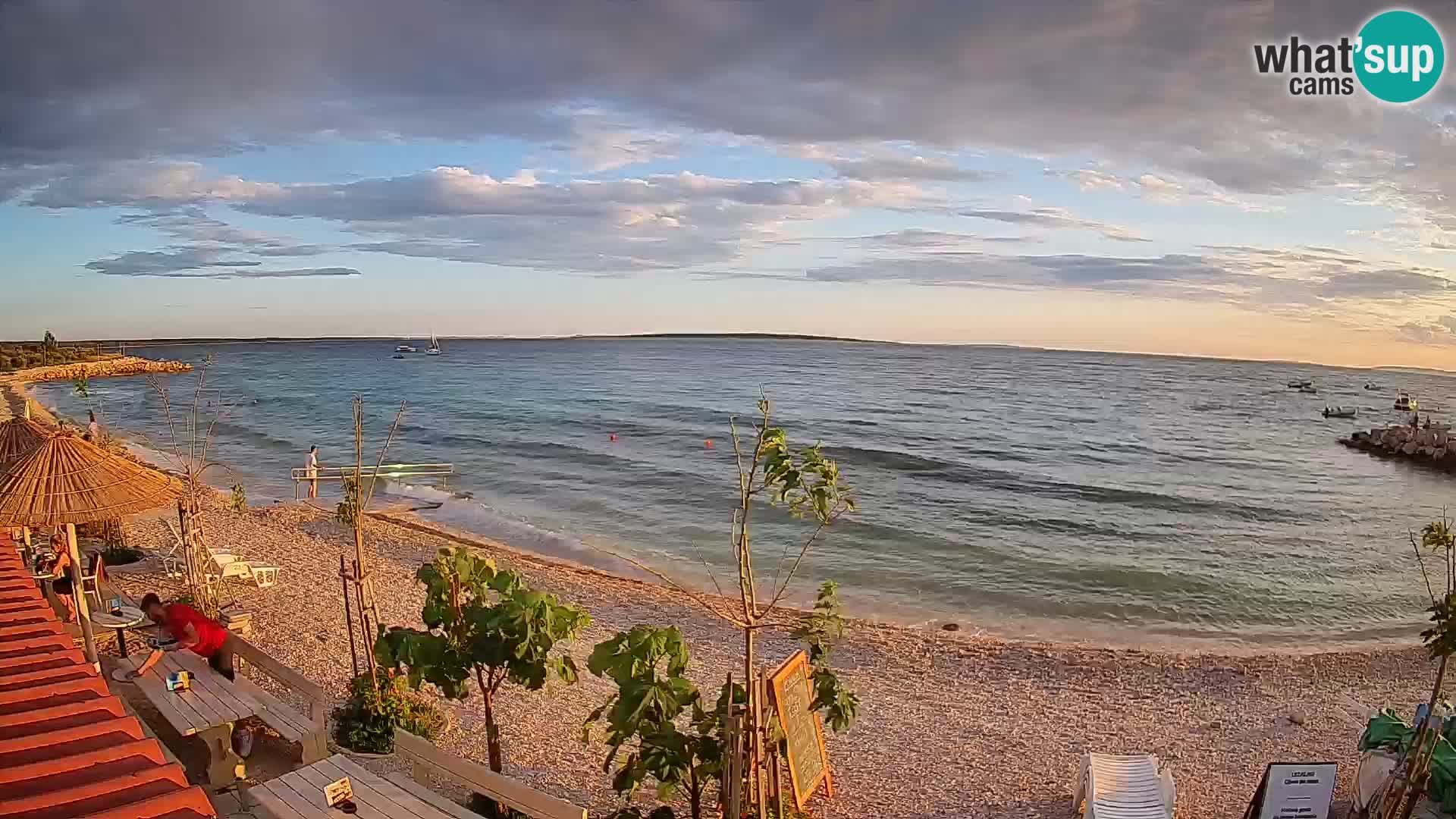 Live Webcam Gajac beach – Pag